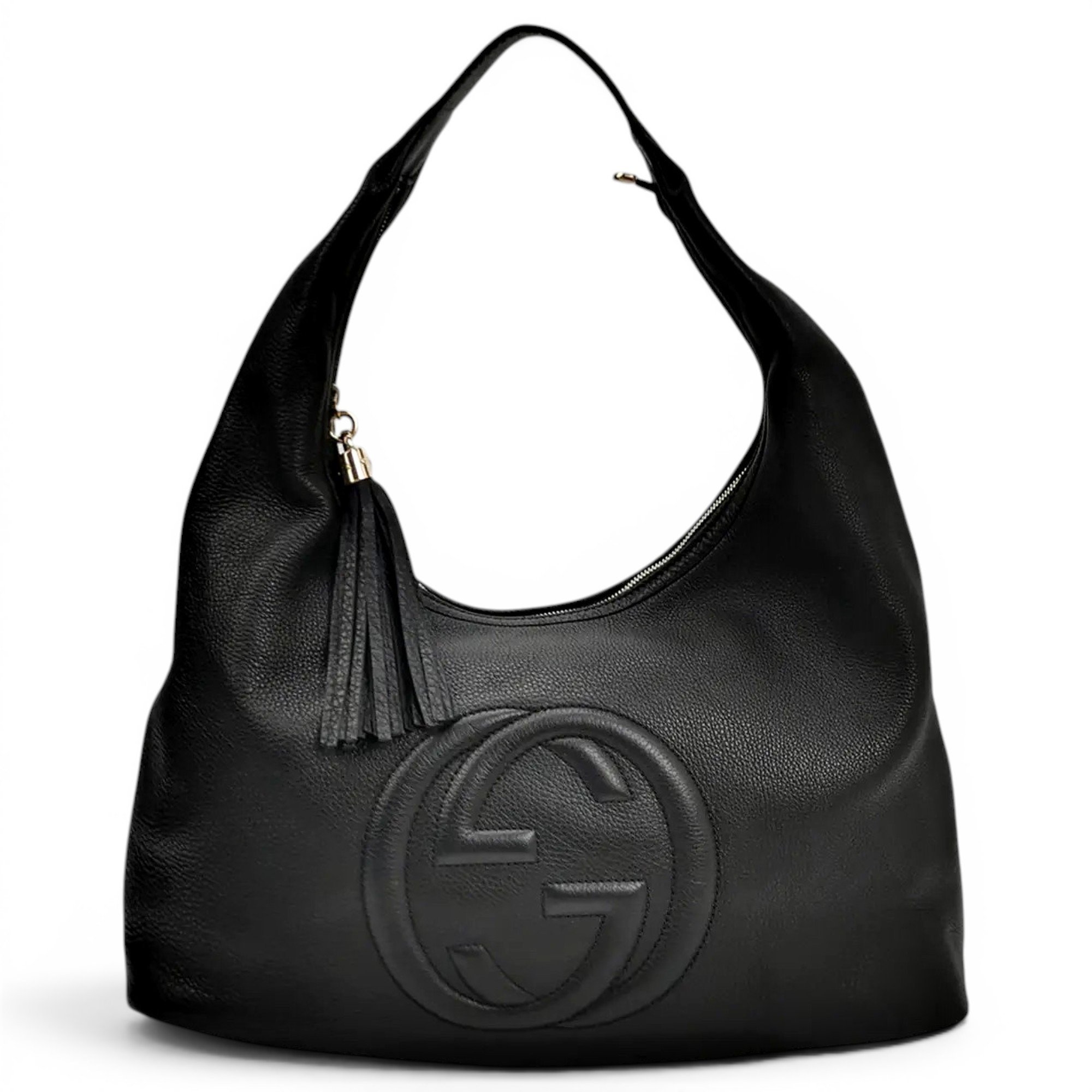 Soho Round leather handbag