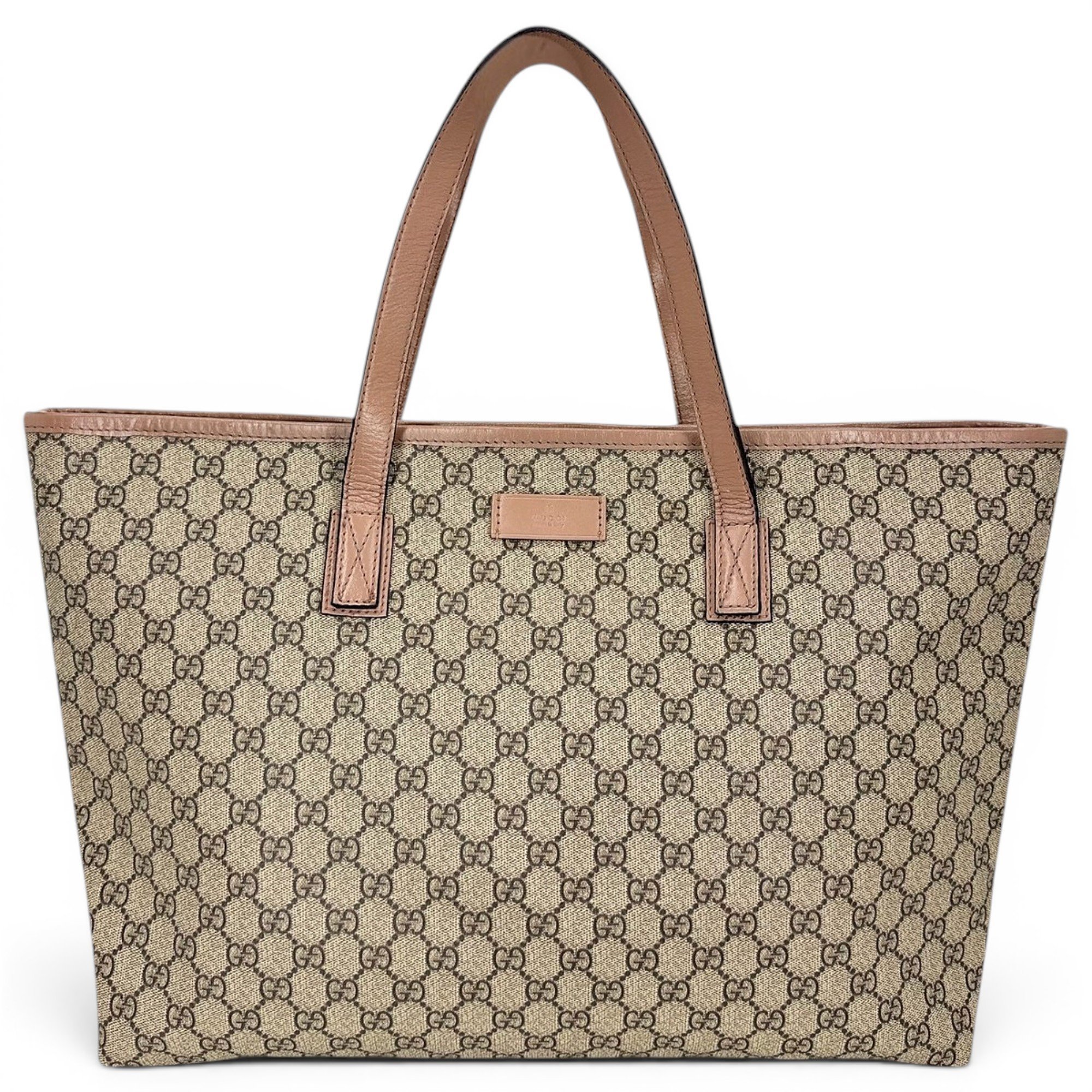 Leather tote