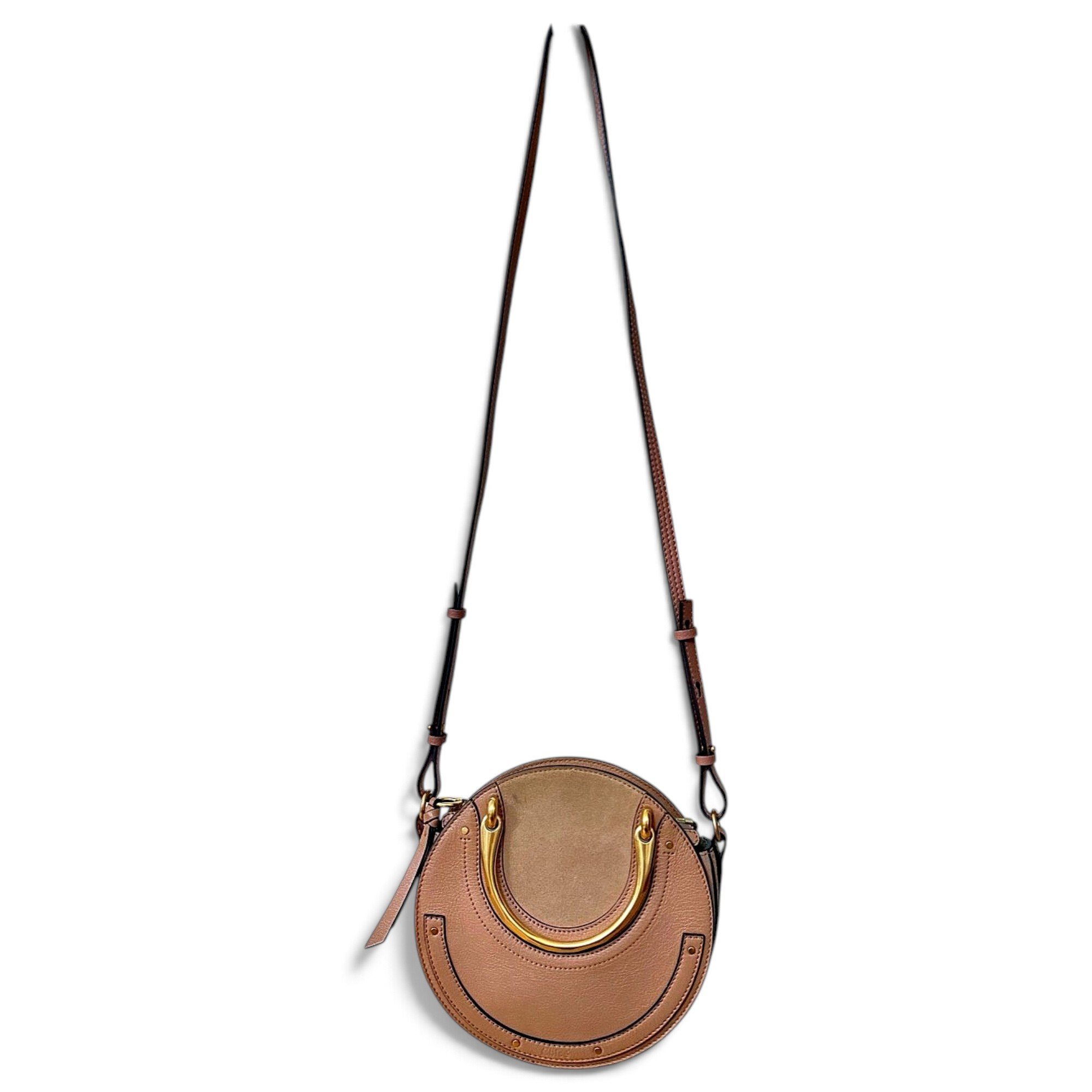 Pixie leather crossbody bag