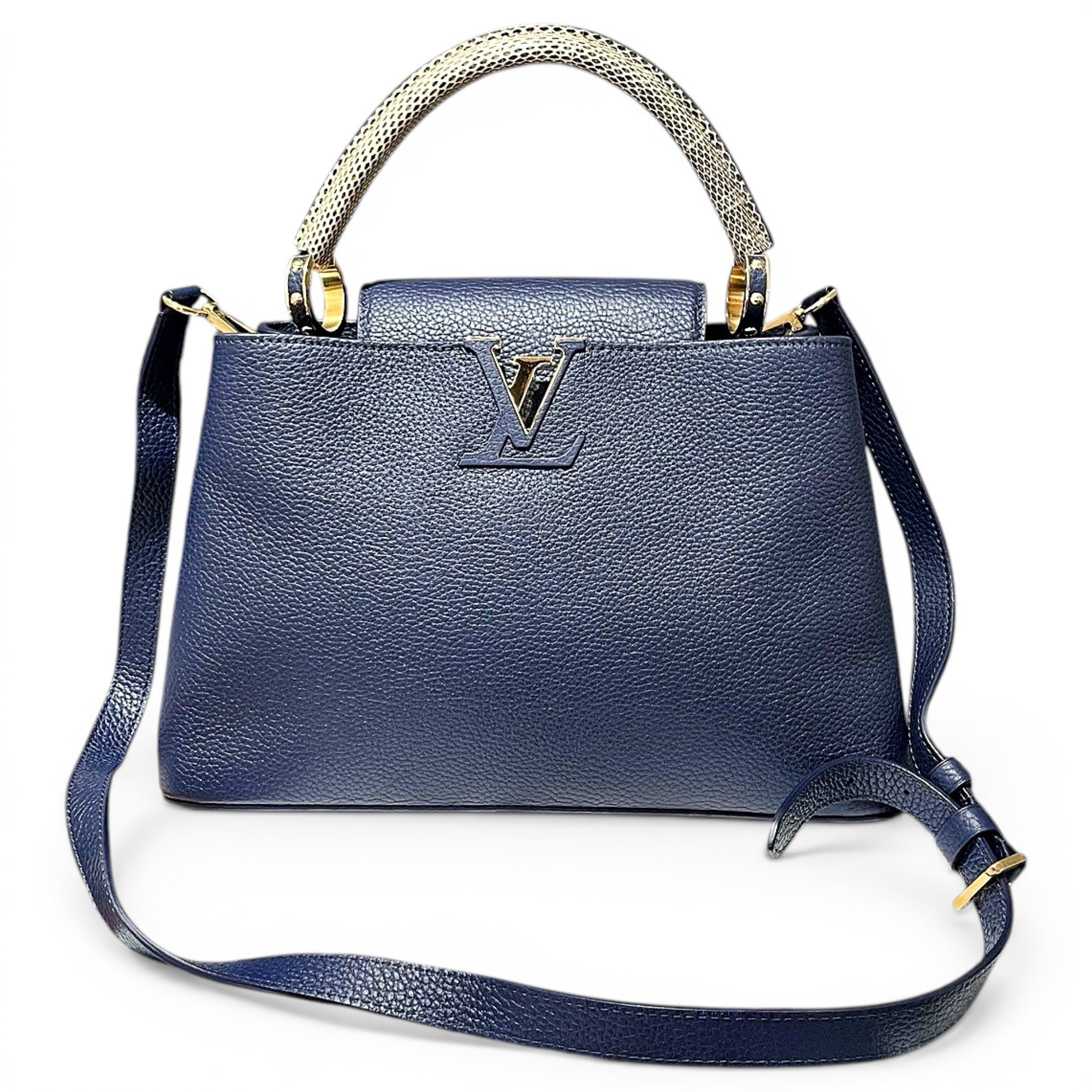 Capucines leather handbag