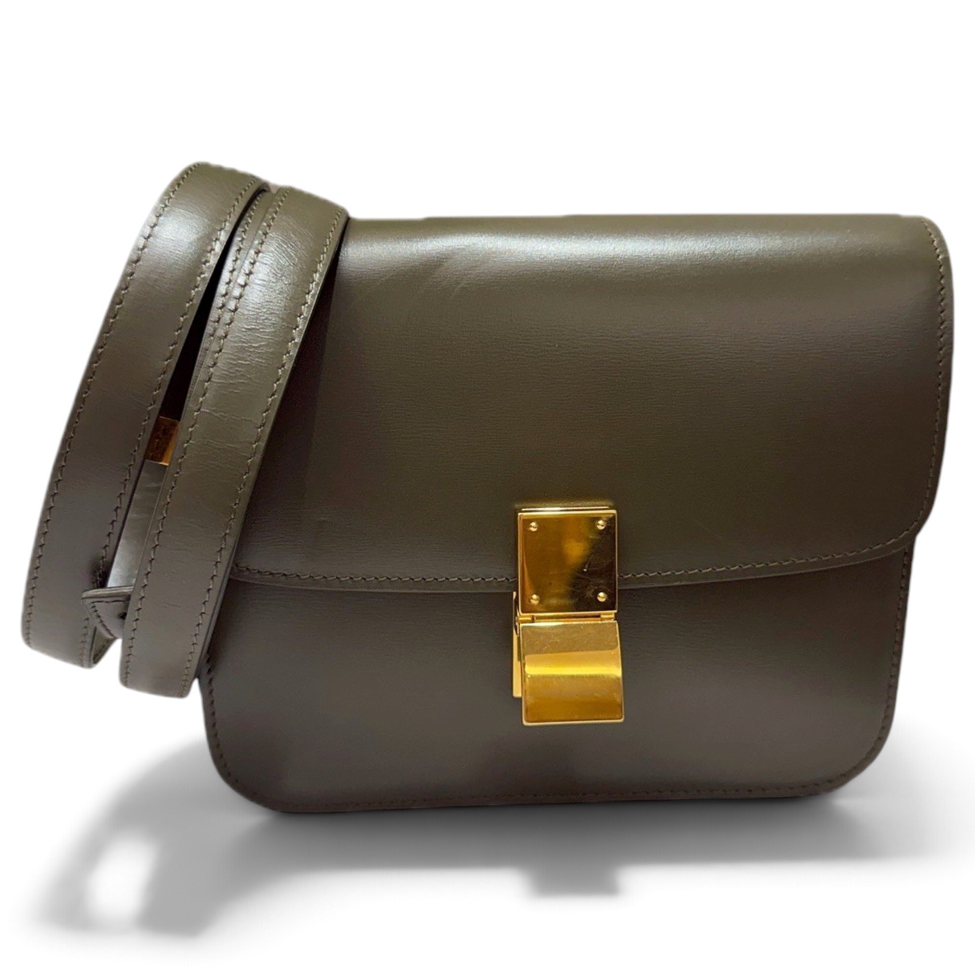 Classic leather handbag
