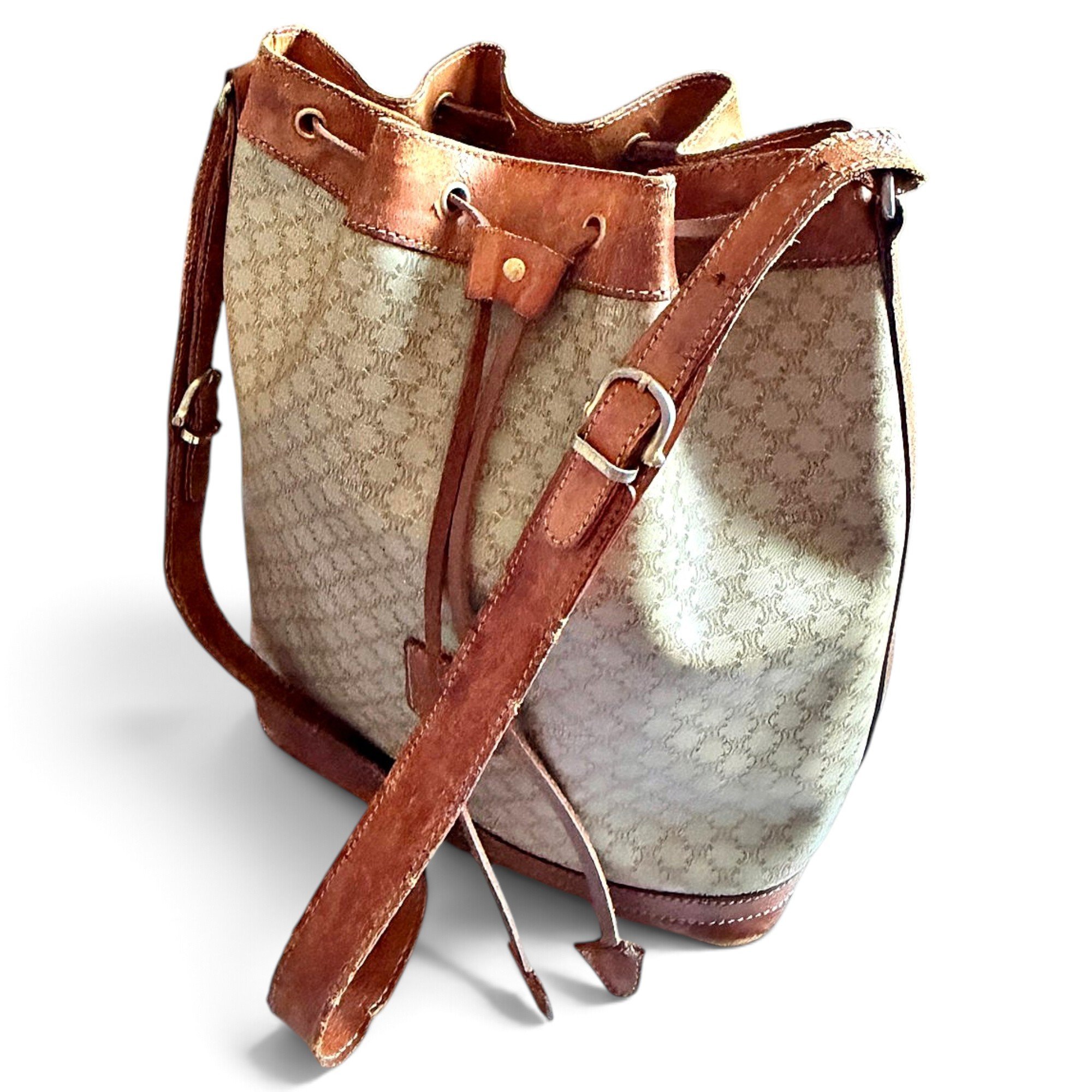SAC SEAU leather handbag