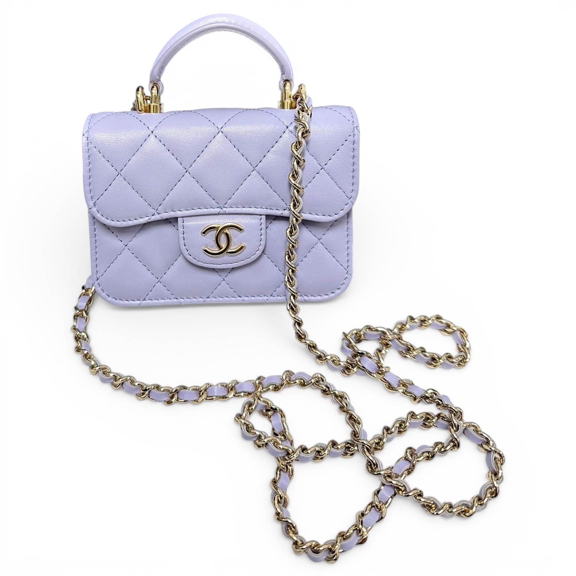 Timeless Classique Top Handle leather handbag