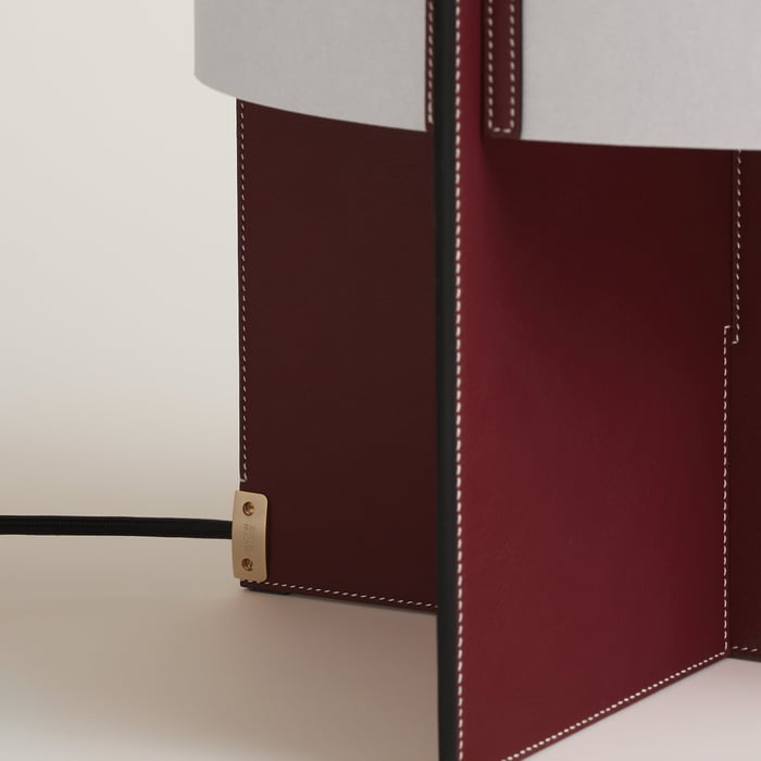 Rouge H Sarazine Table Lamp, Large Model