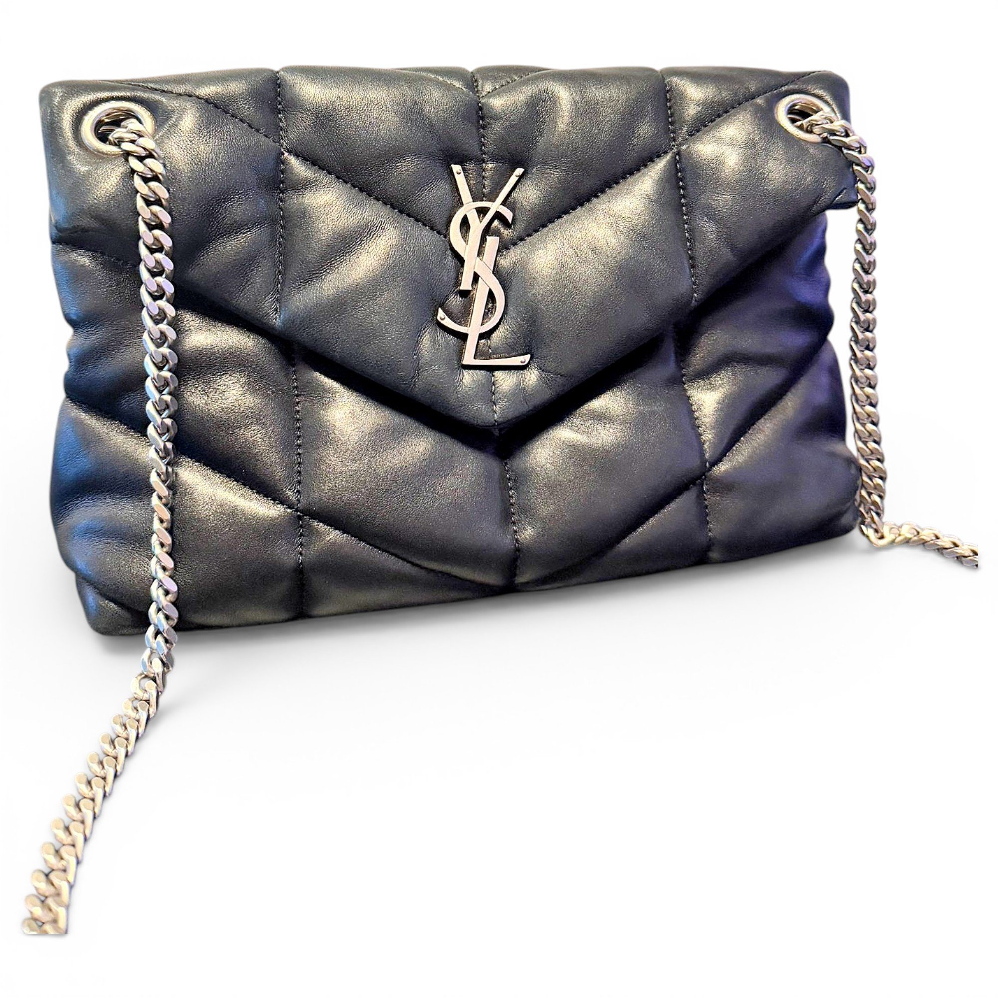 Loulou leather crossbody bag