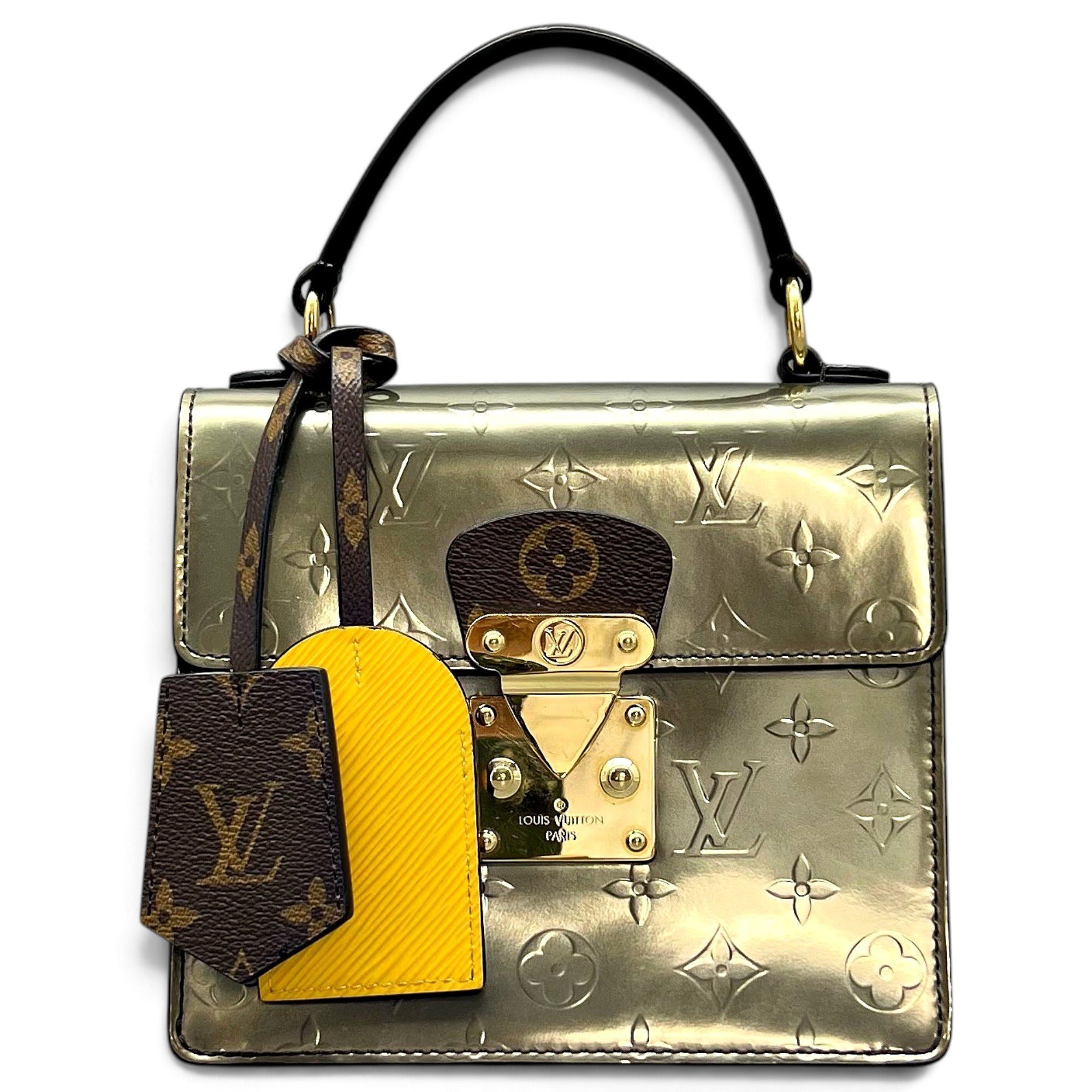 Spring street leather handbag