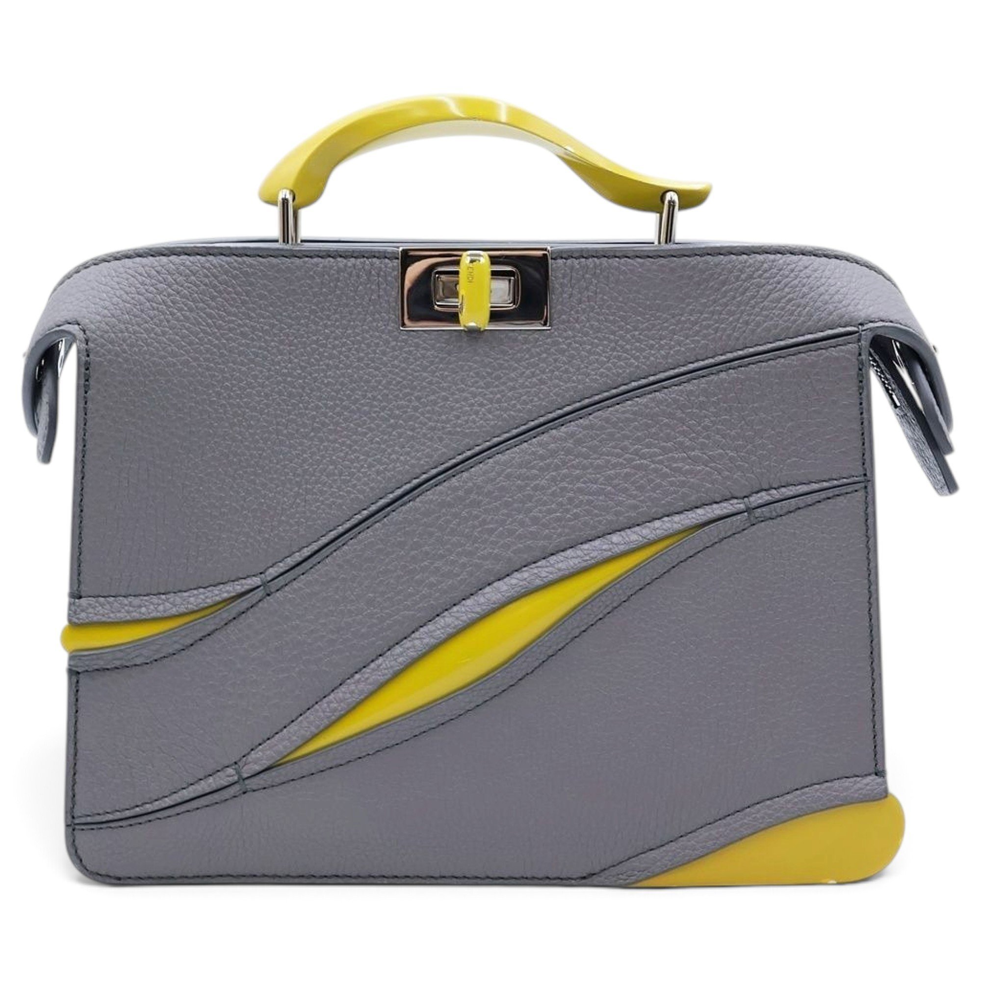 Peekaboo pony-style calfskin handbag