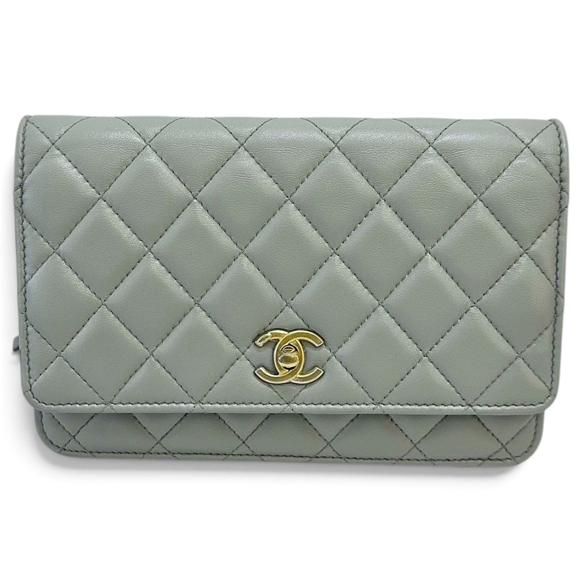 Wallet On Chain Timeless/Classique leather crossbody bag