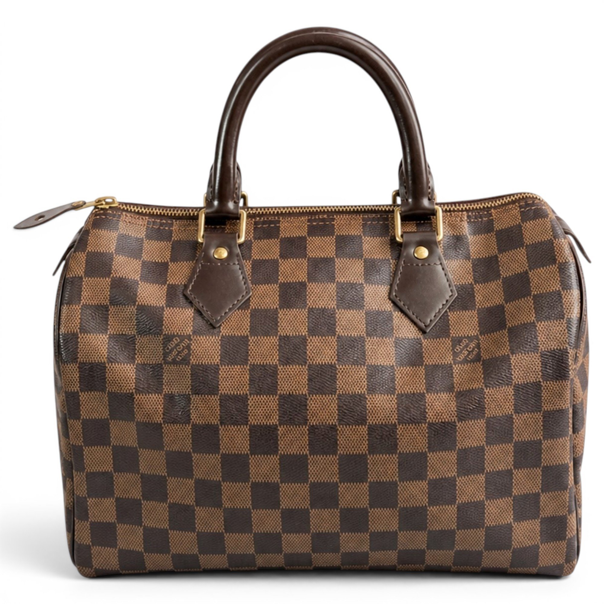Speedy leather handbag