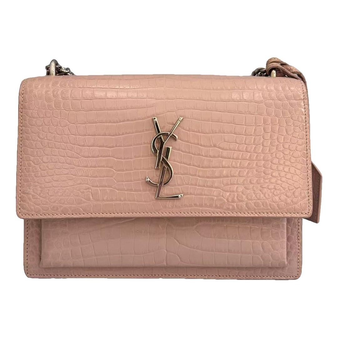 Sunset leather handbag