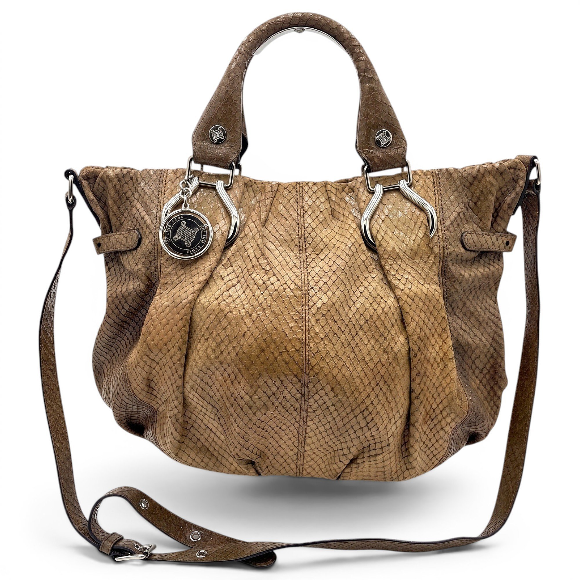 Leather handbag