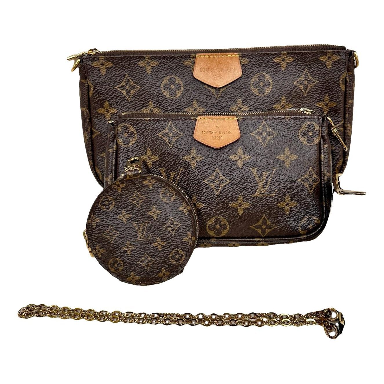 Multi Pochette Accessoires leather handbag