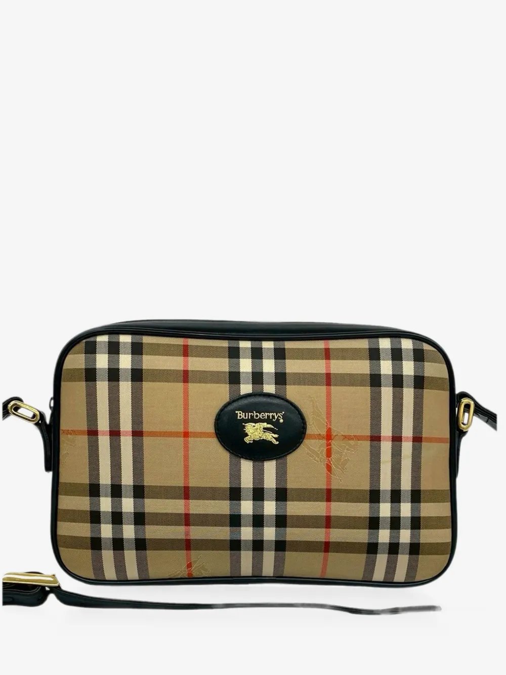 1980-1990 Haymarket Check crossbody bag
