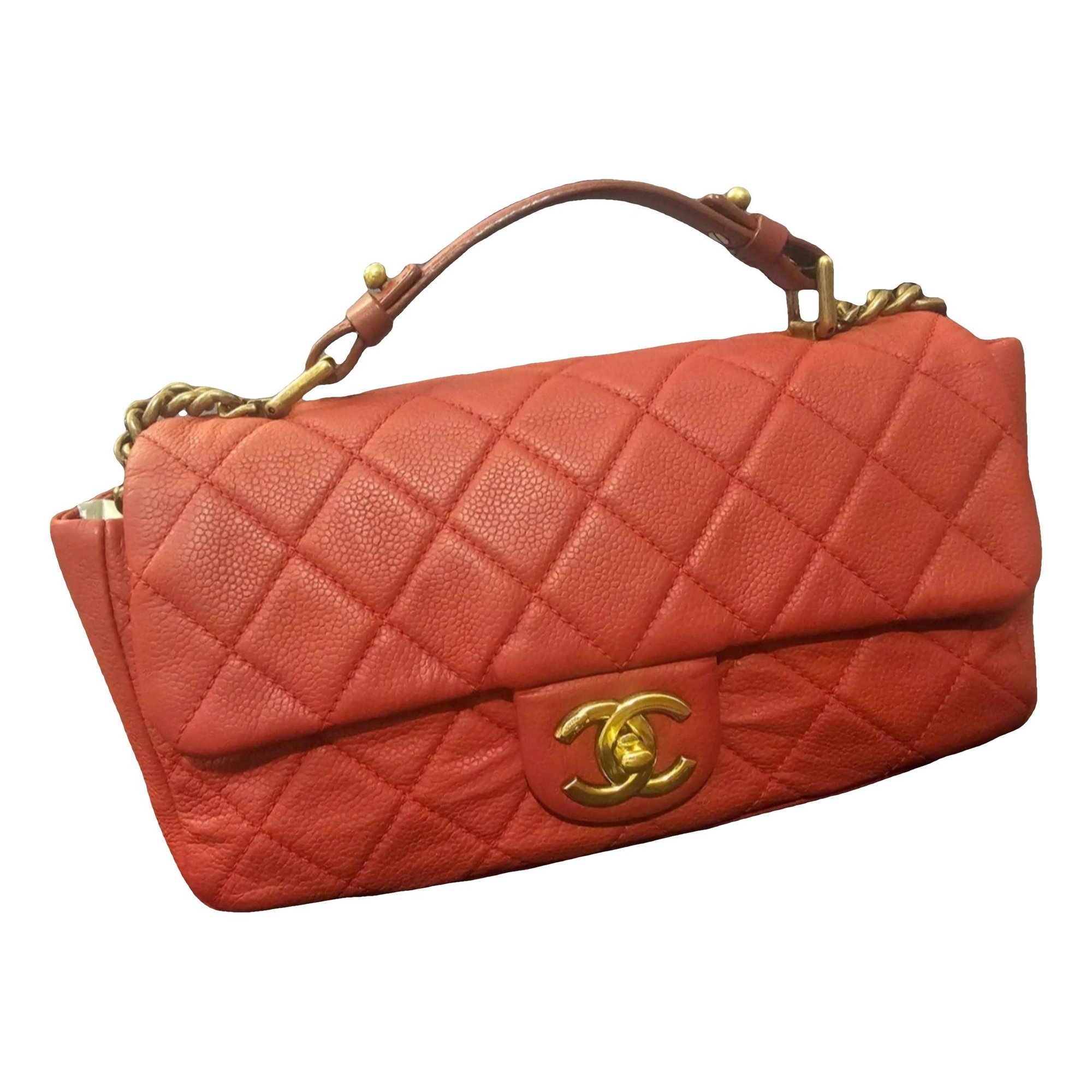 Timeless Classique Top Handle leather handbag