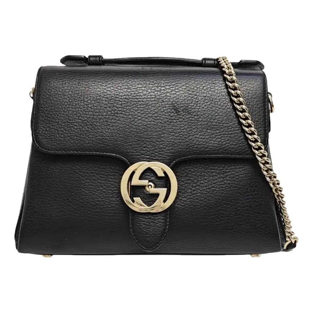 Leather crossbody bag