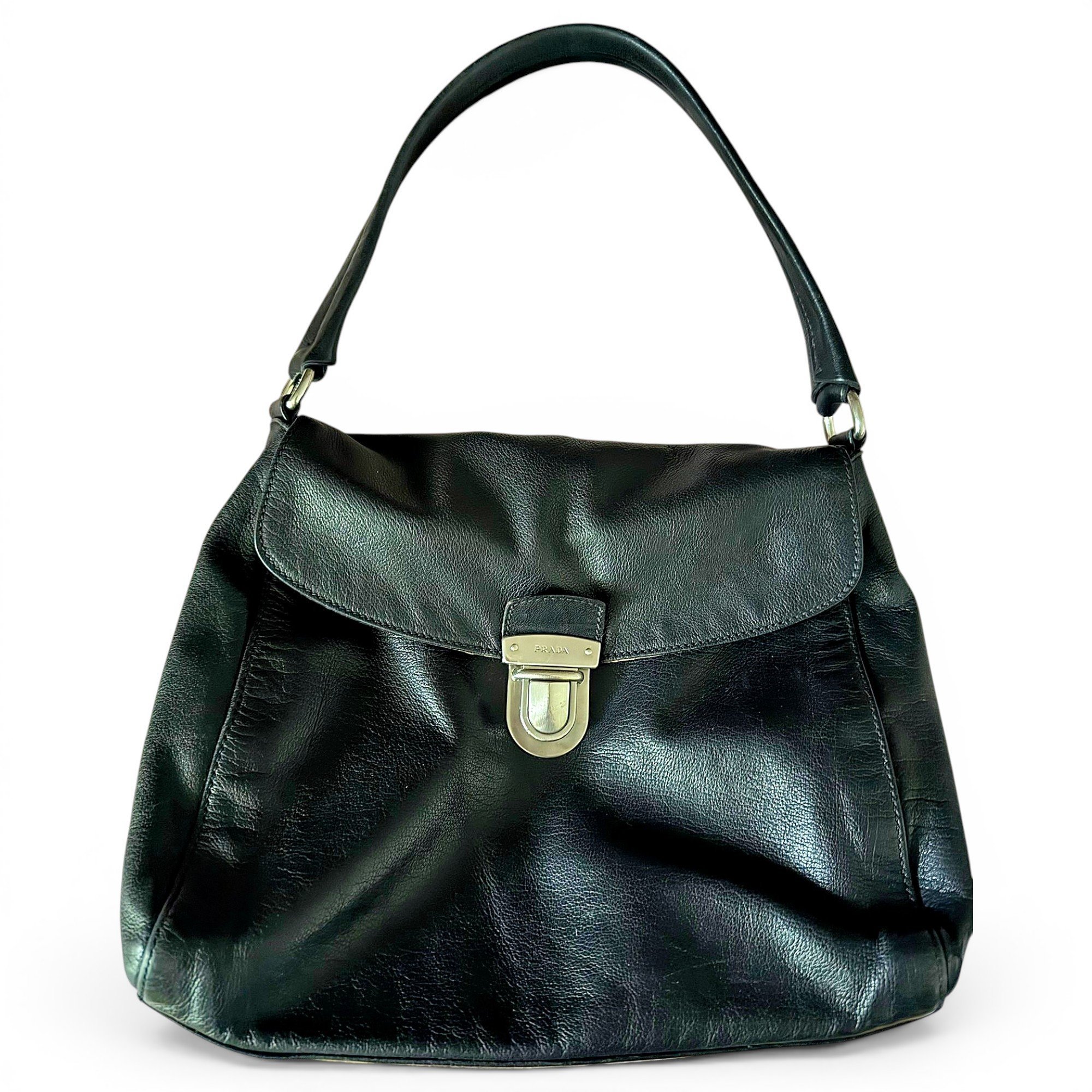 Leather handbag