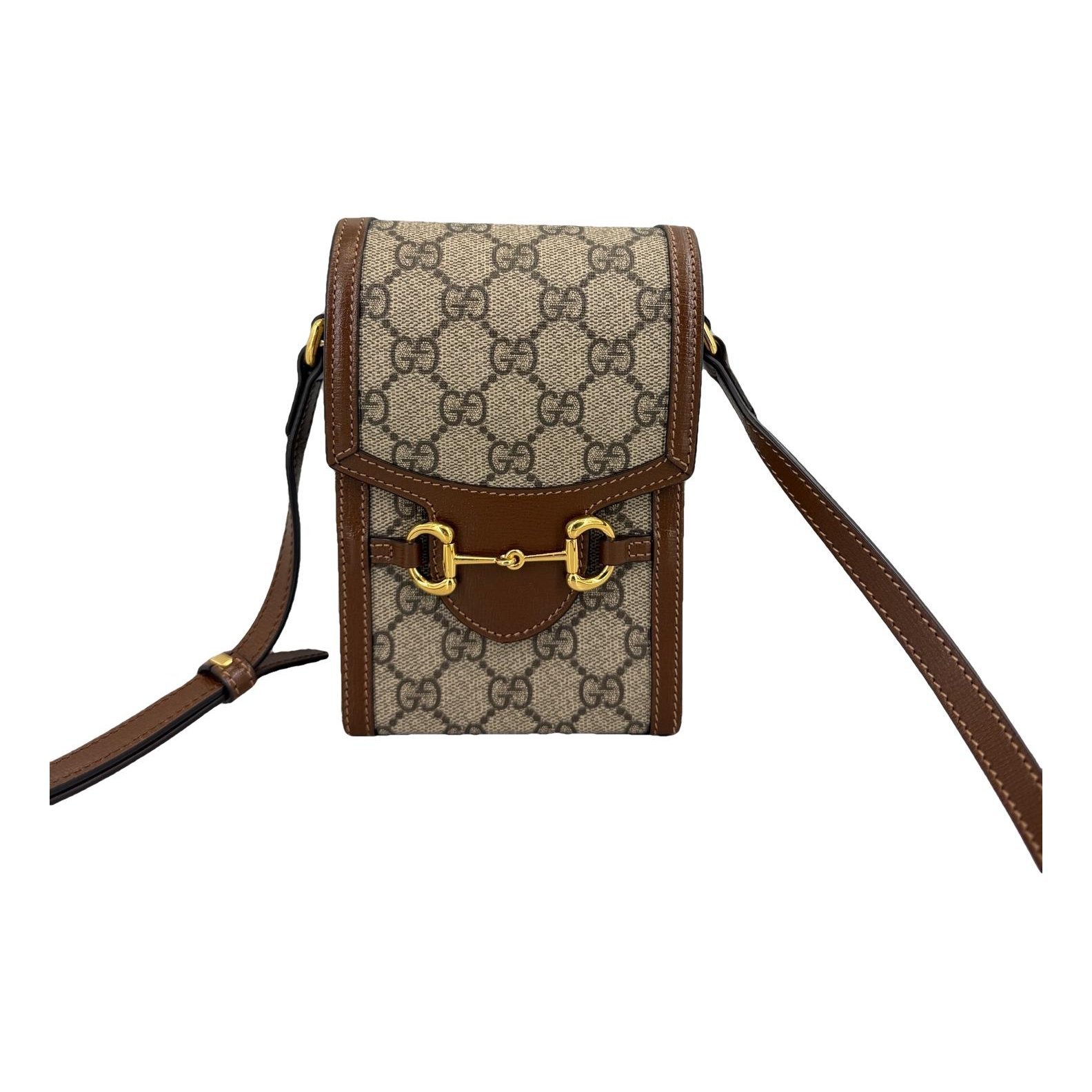 Horsebit 1955 Vertical cloth handbag