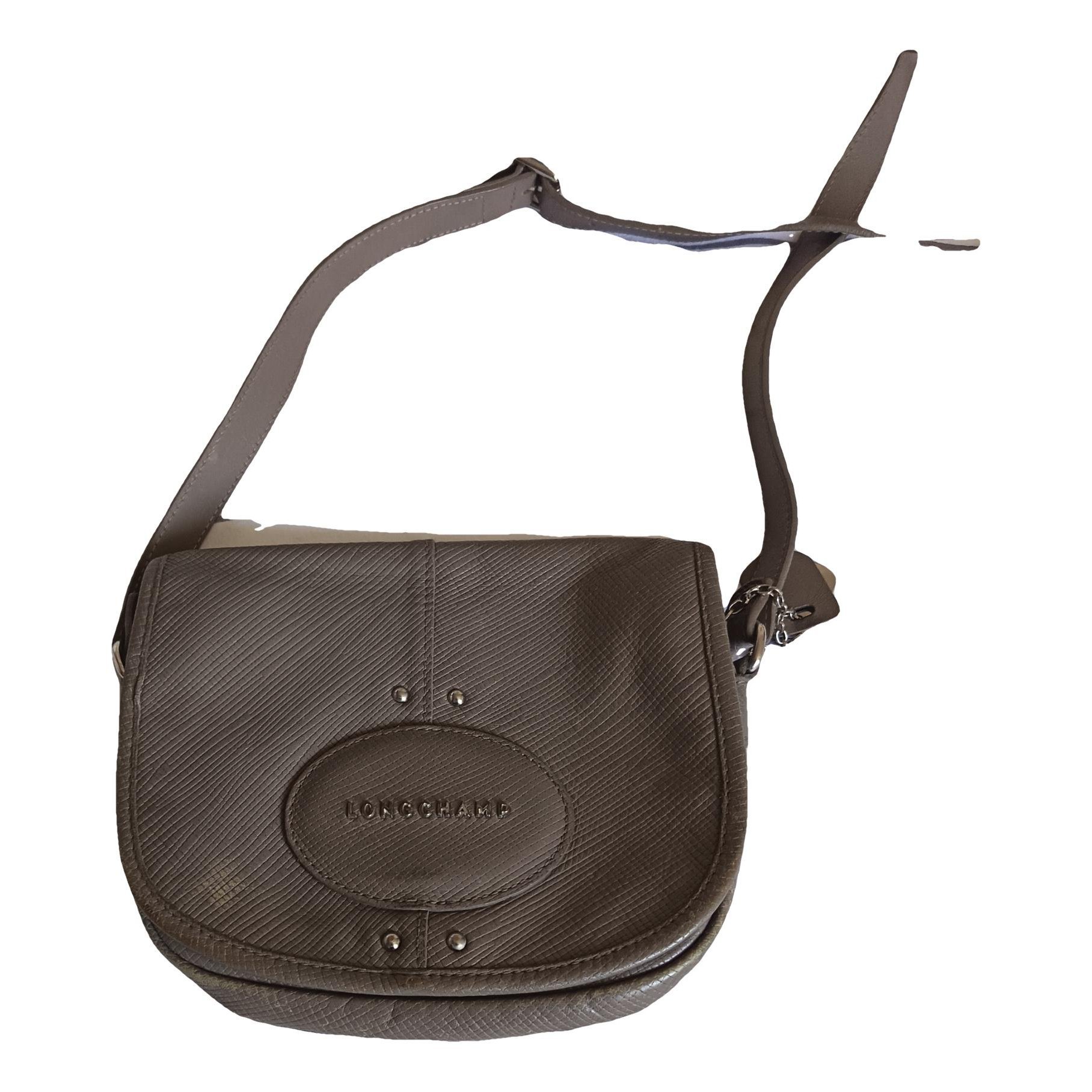 Balzane leather crossbody bag
