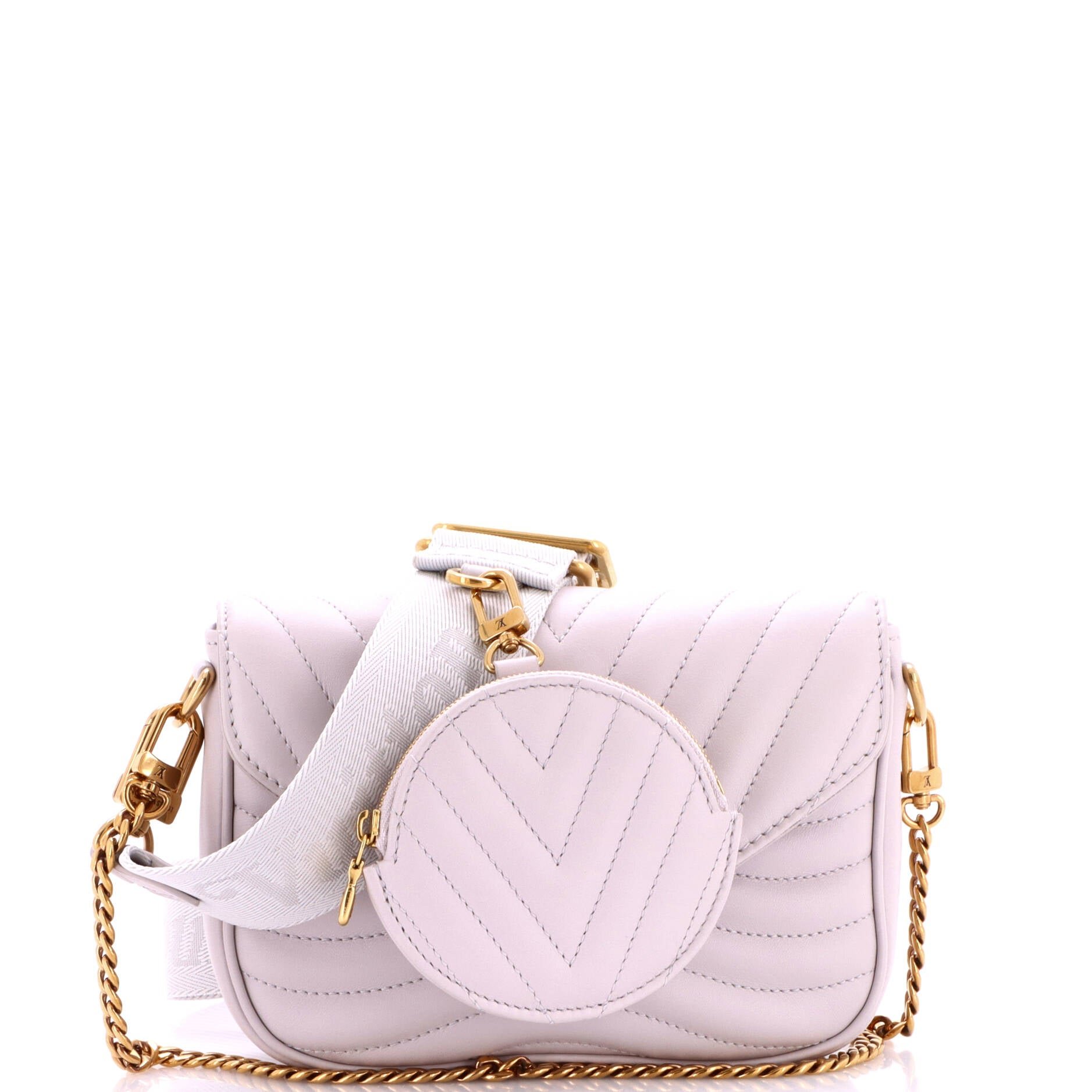 New Wave Multi Pochette Quilted Leather