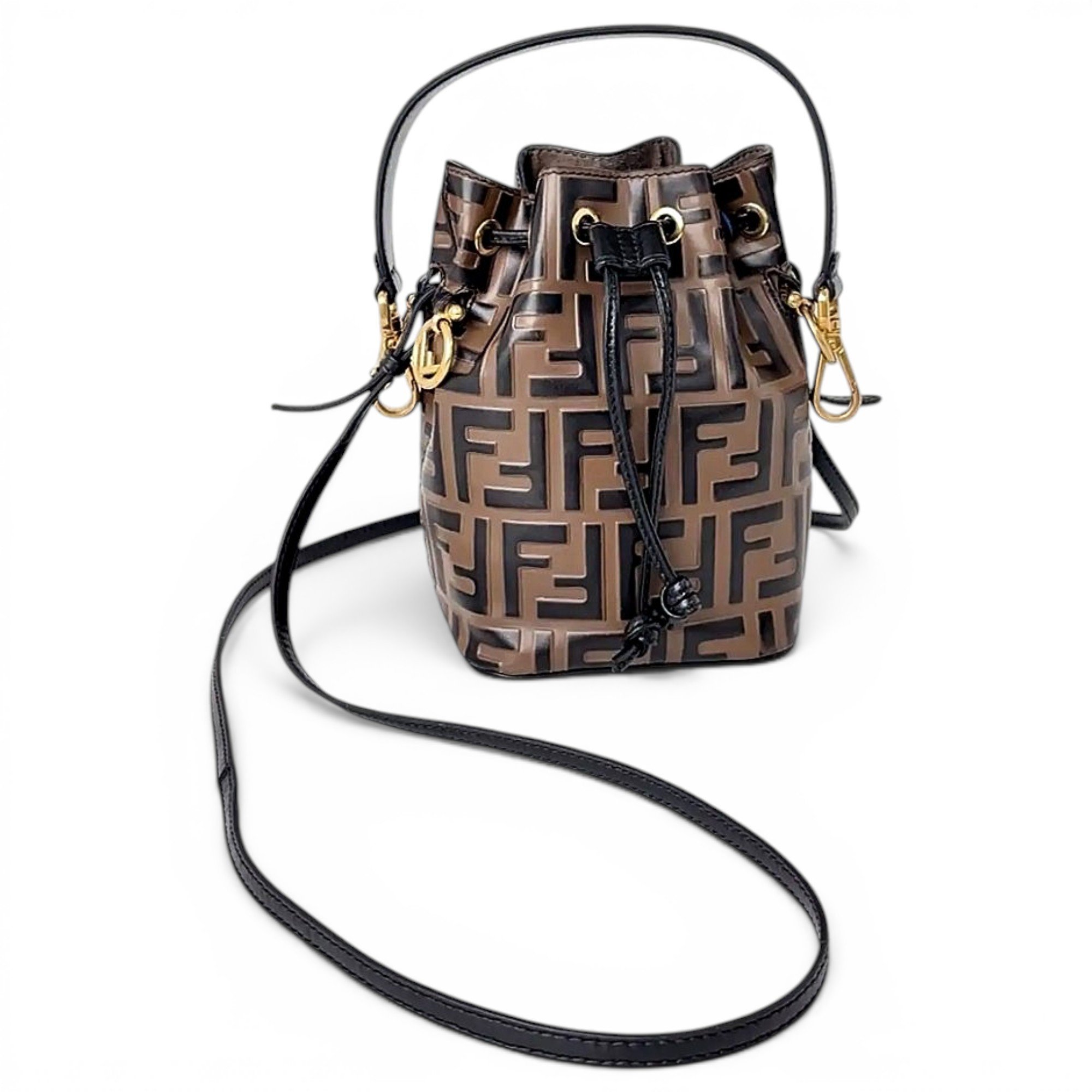 Mon Trésor leather crossbody bag