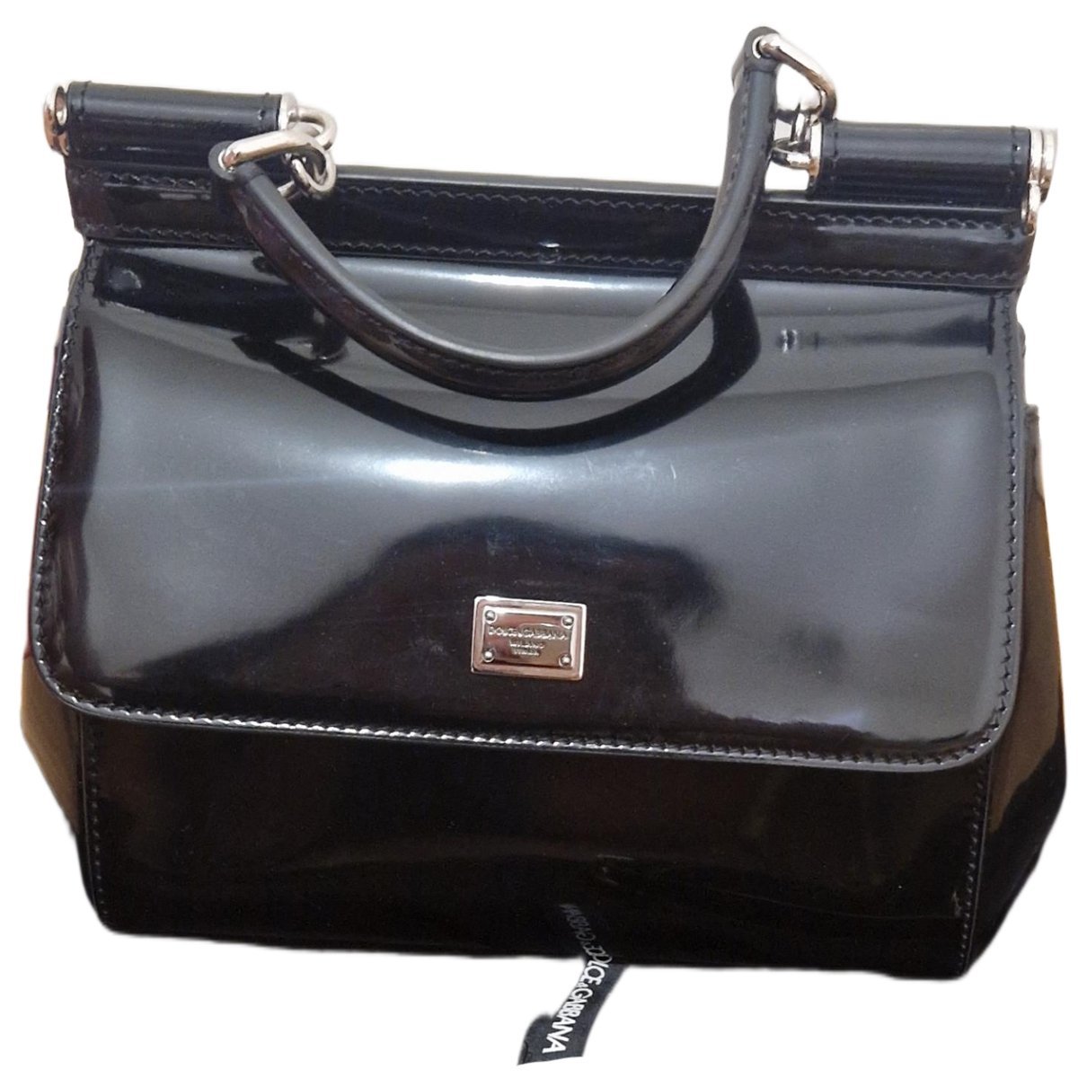 Dolce & Gabbana Sicily leather handbag