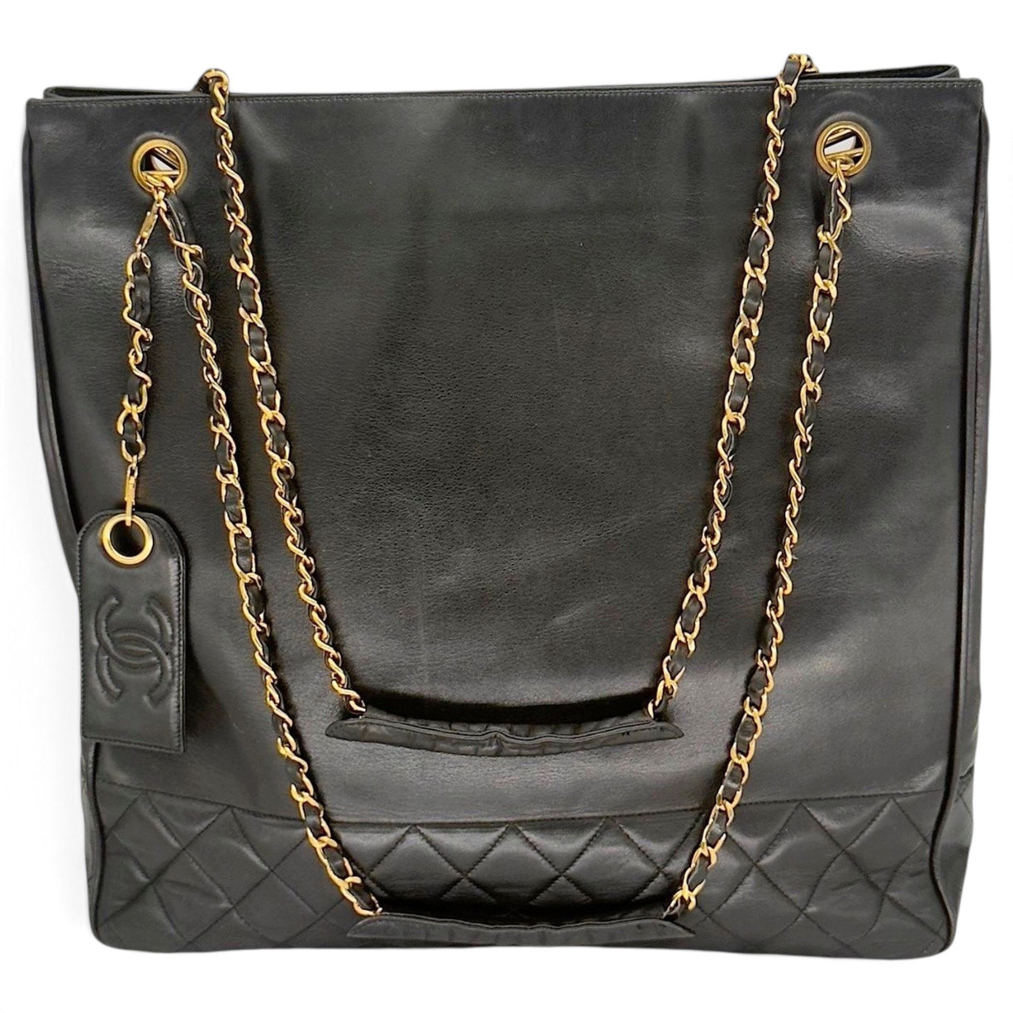 Petite Shopping Tote leather tote
