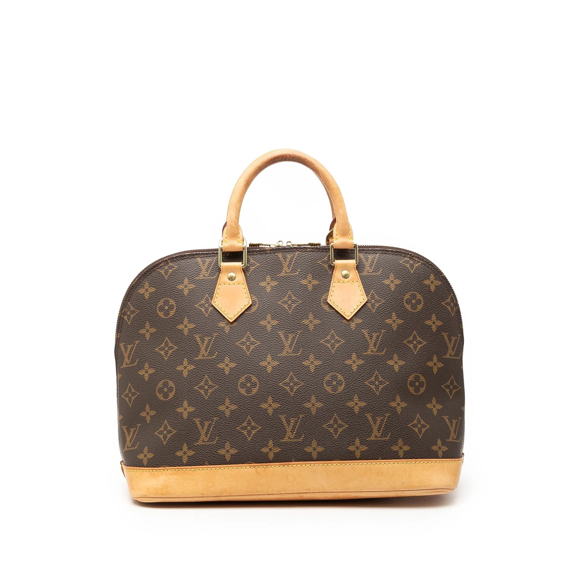 Alma leather handbag
