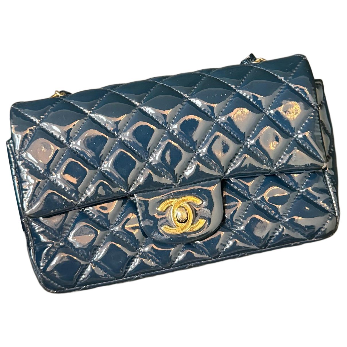 Timeless/Classique patent leather handbag