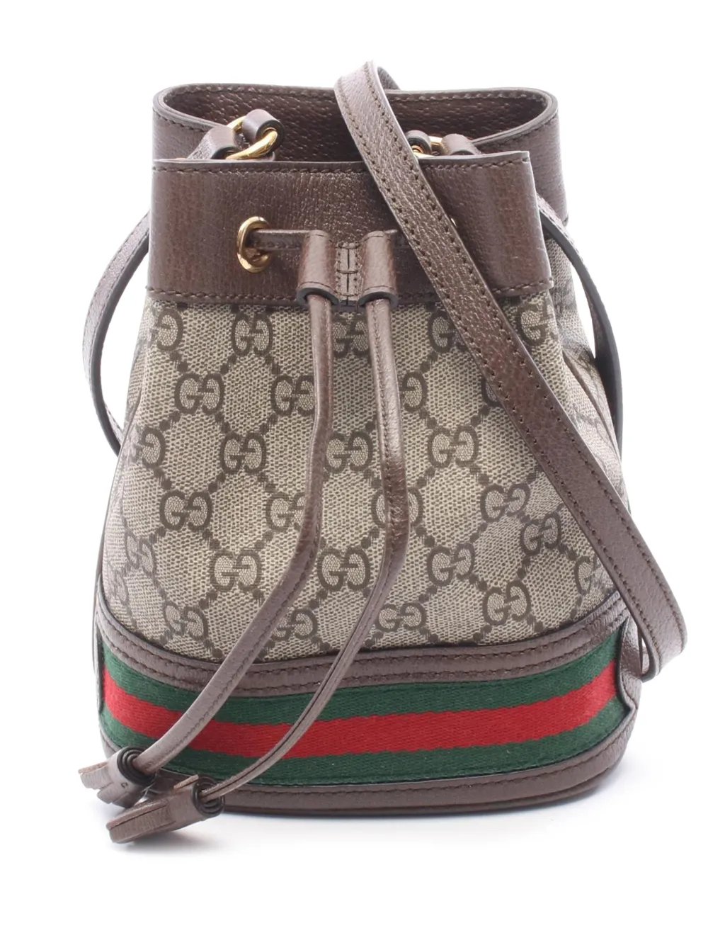 2016-2026 Mini GG Supreme Web Ophidia bucket bag
