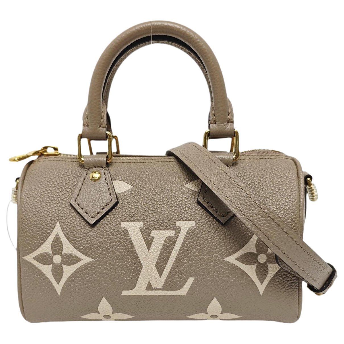 Nano Speedy / Mini HL leather handbag