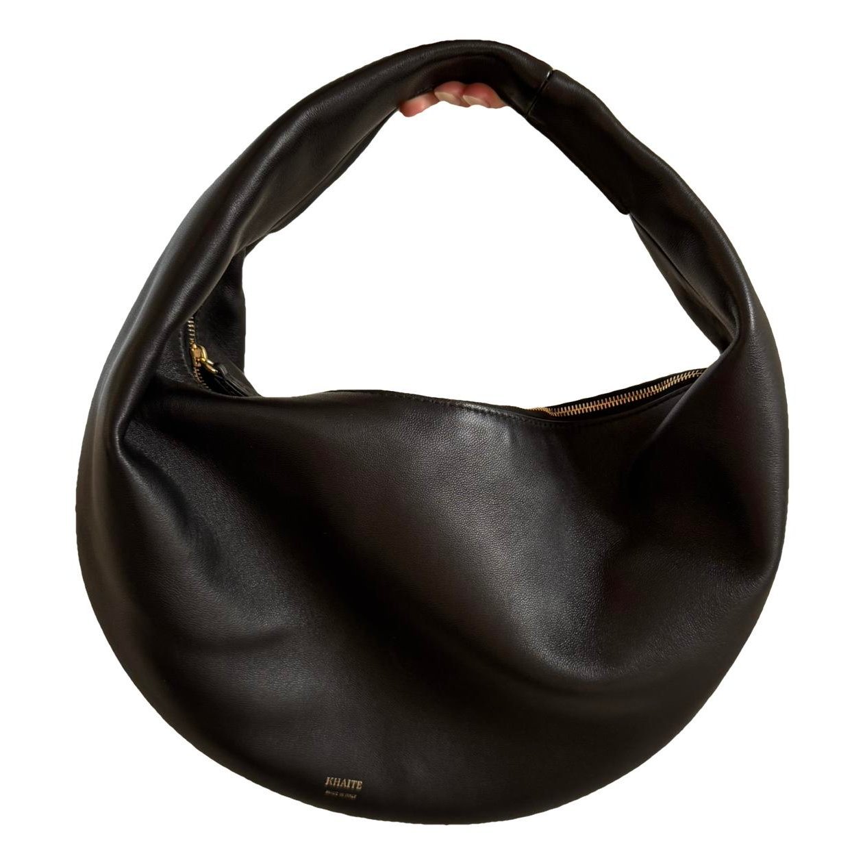 Khaite Olivia leather handbag