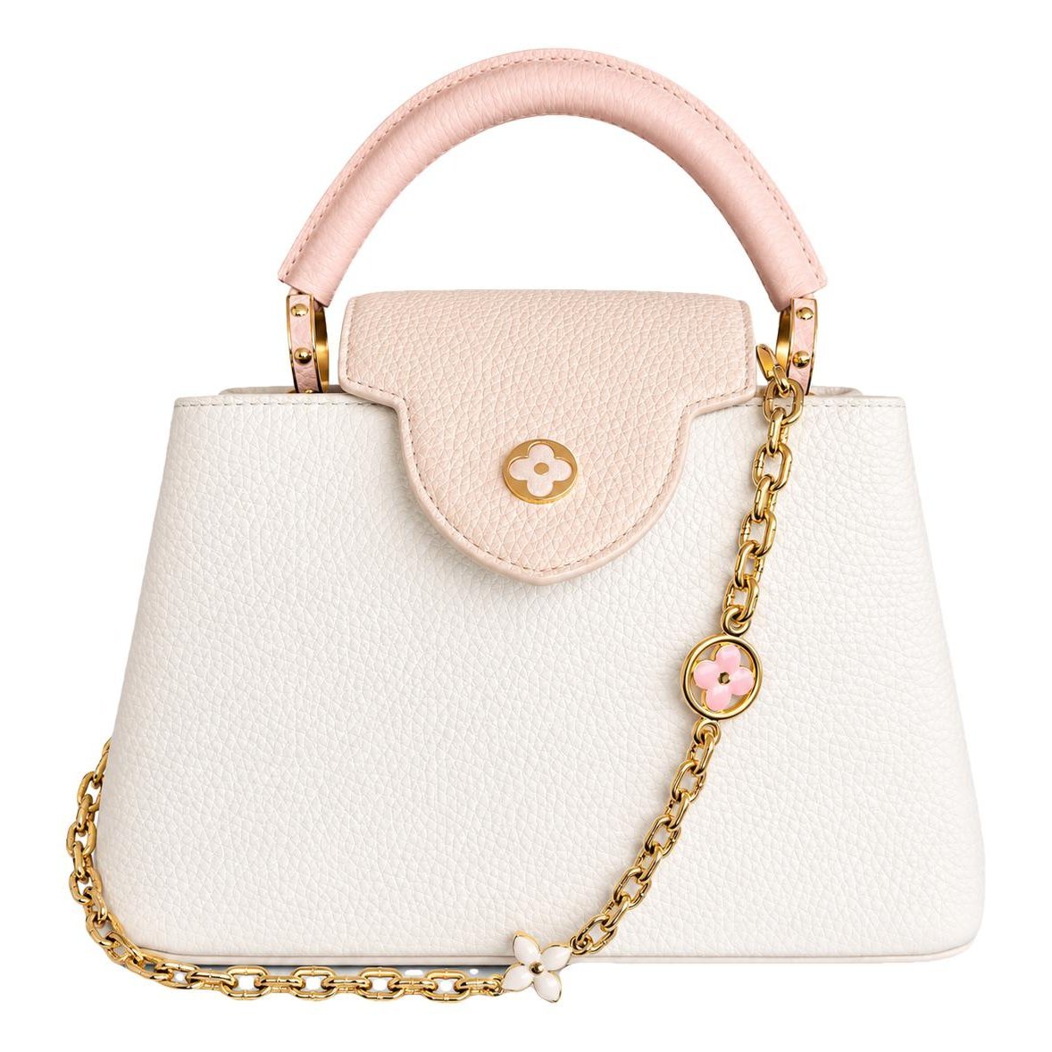 Capucines leather handbag