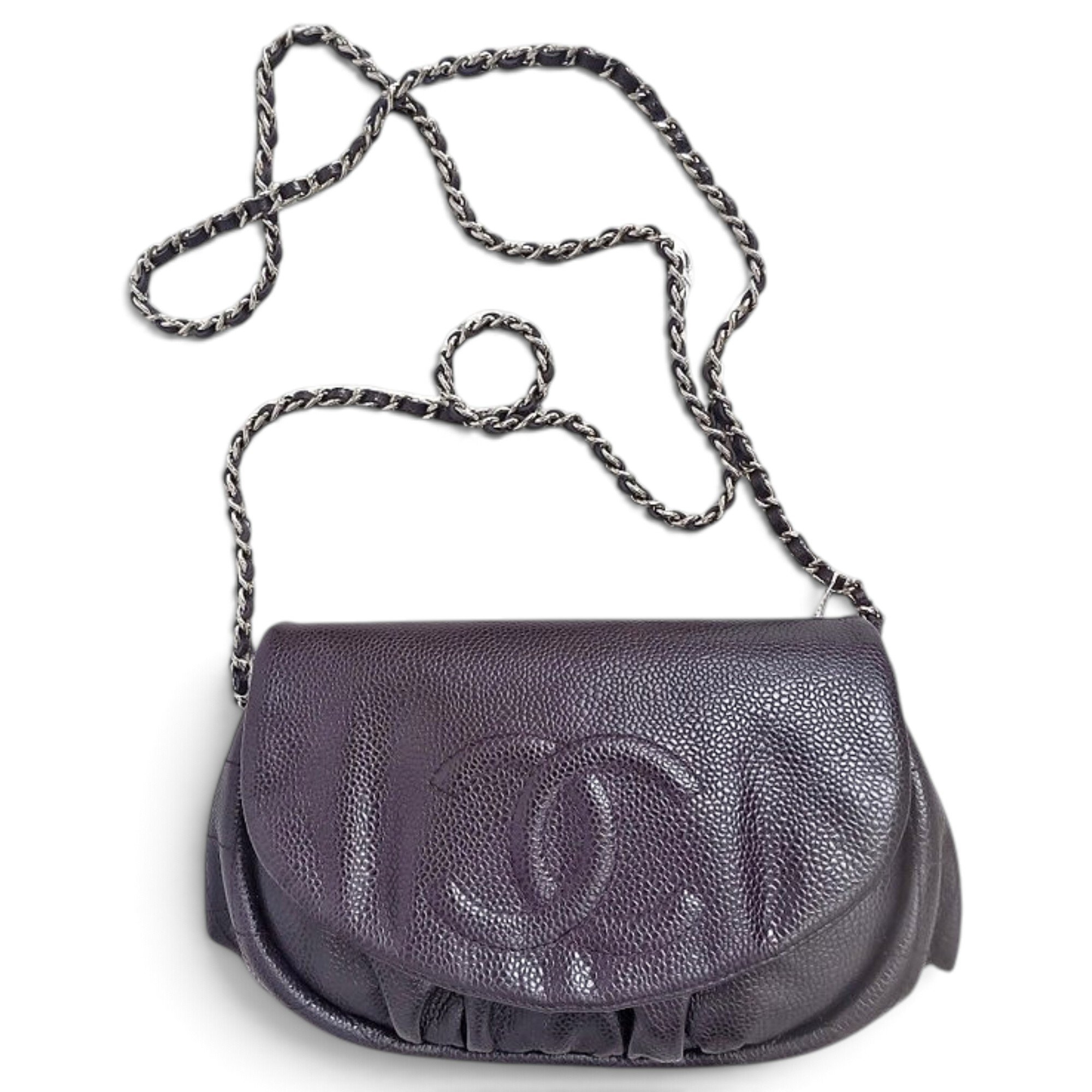 Wallet On Chain Timeless/Classique leather crossbody bag