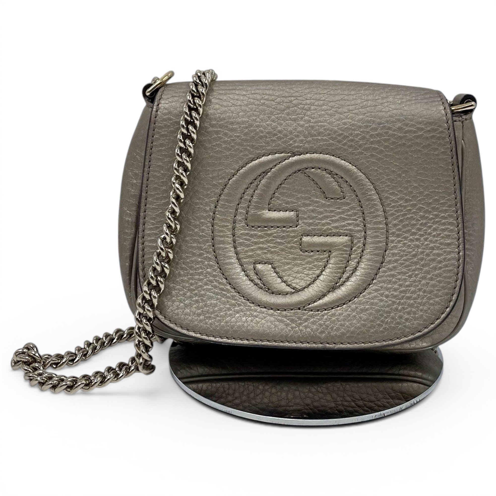 Soho Flap leather crossbody bag