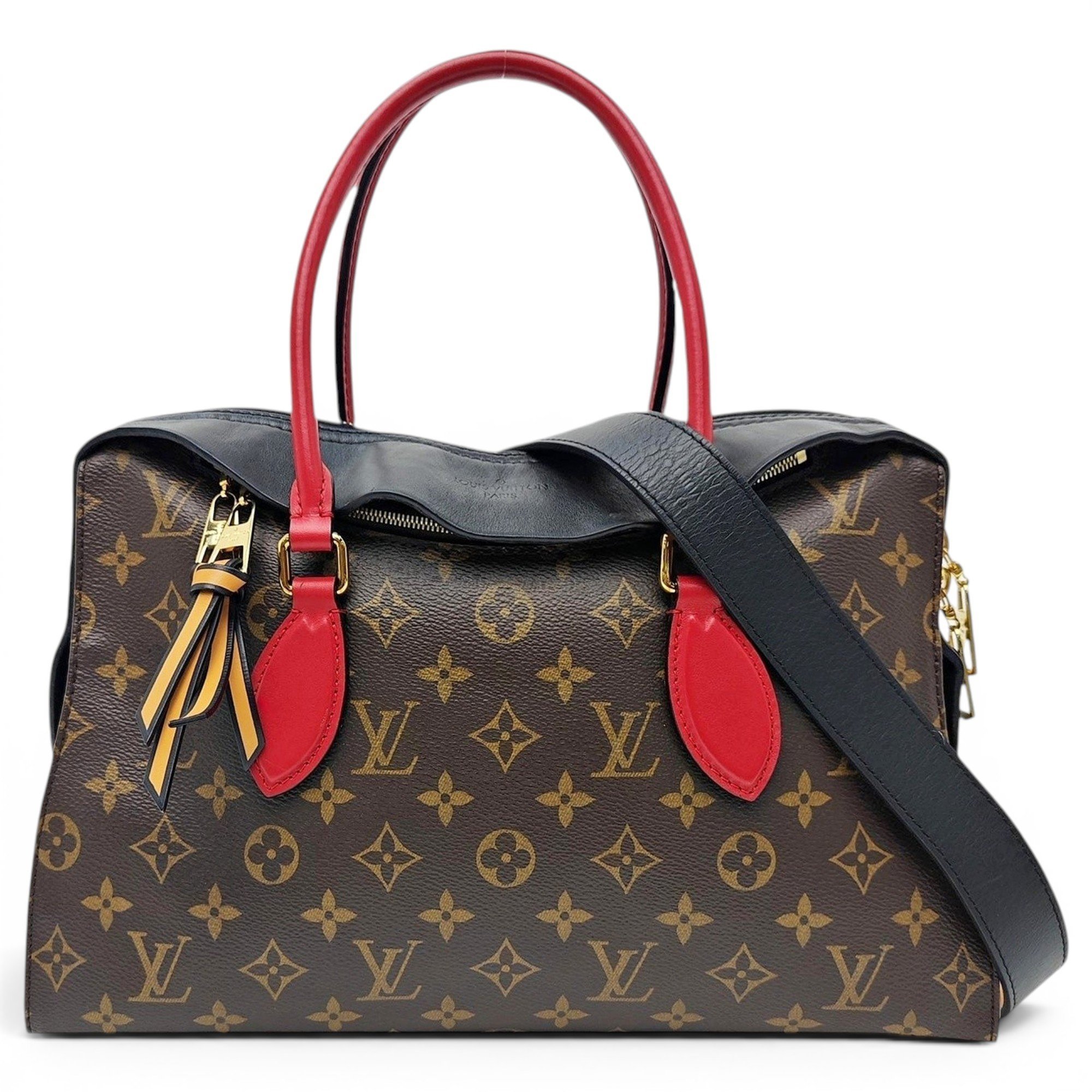 Tuileries leather handbag