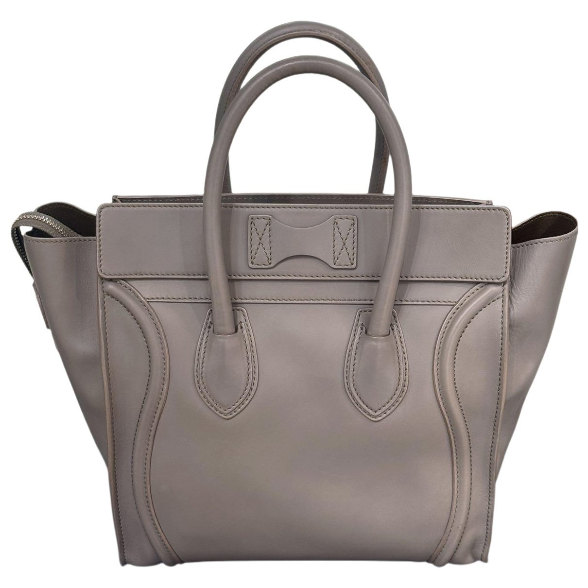 Luggage leather handbag