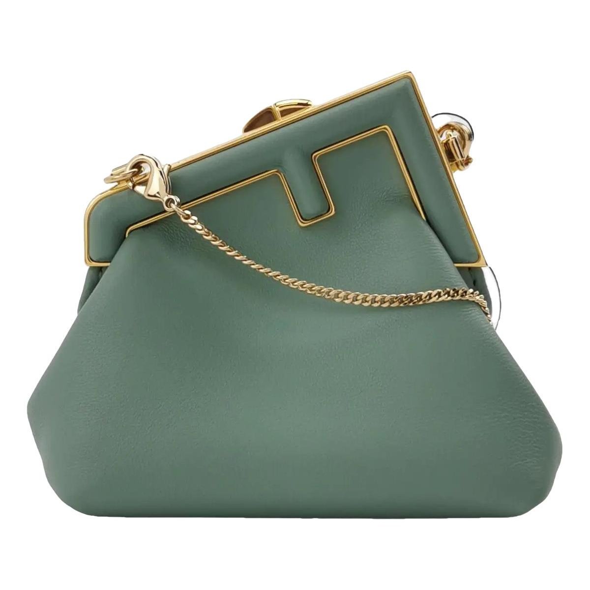 First leather crossbody bag