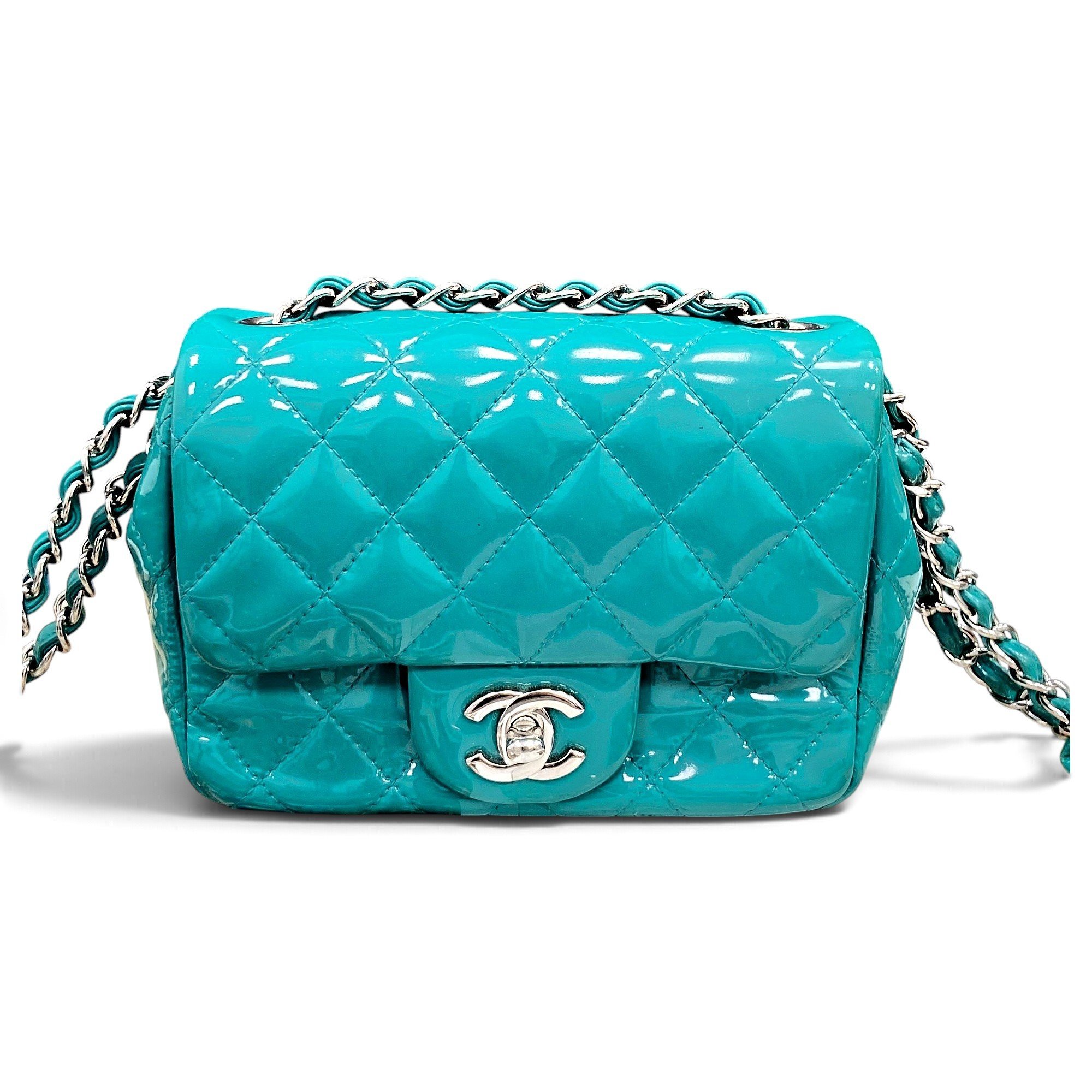 Timeless/Classique patent leather handbag