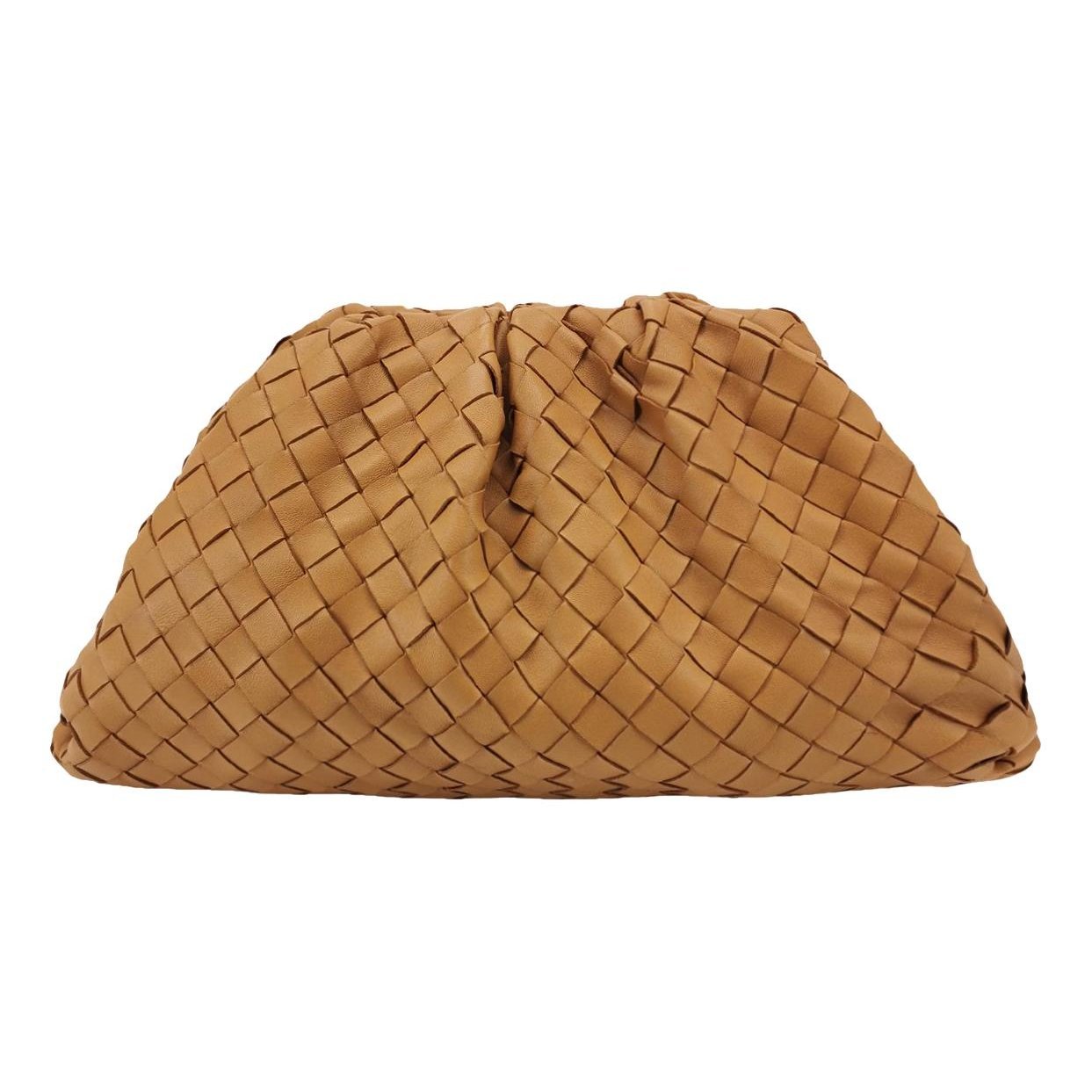 Pouch leather handbag