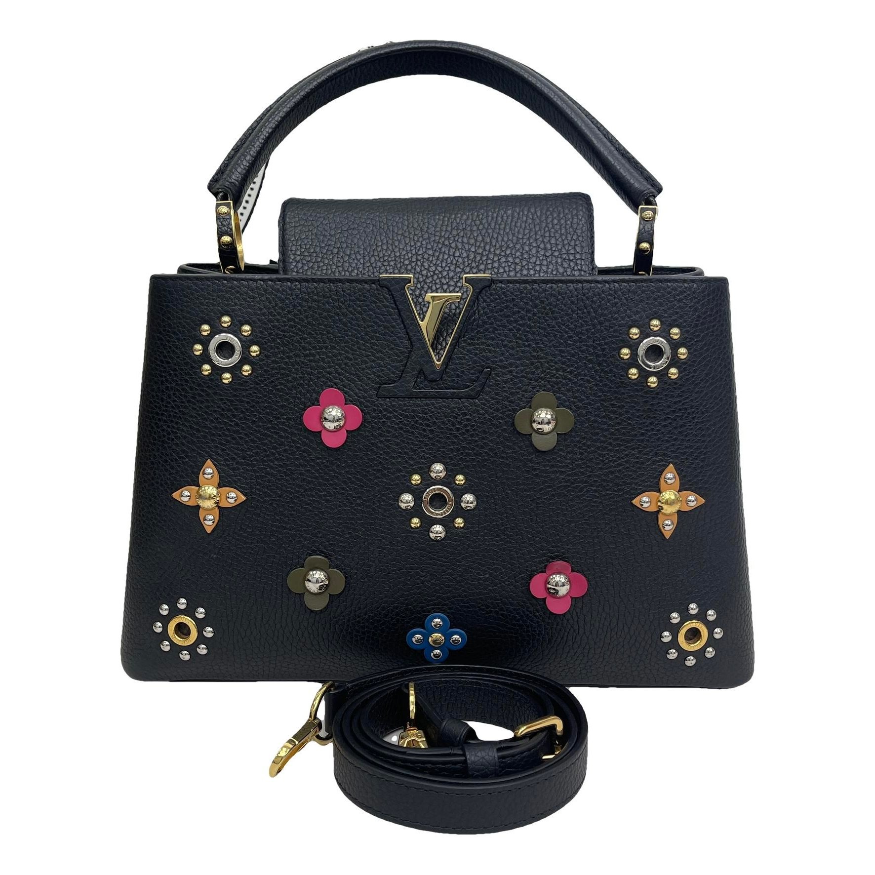 Capucines leather handbag