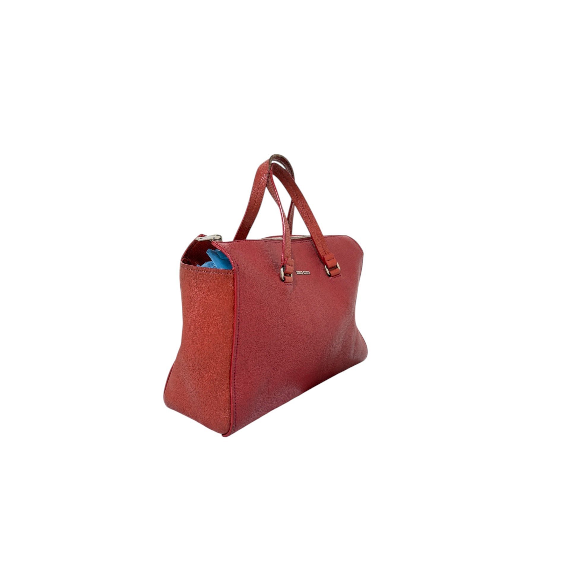 Leather handbag