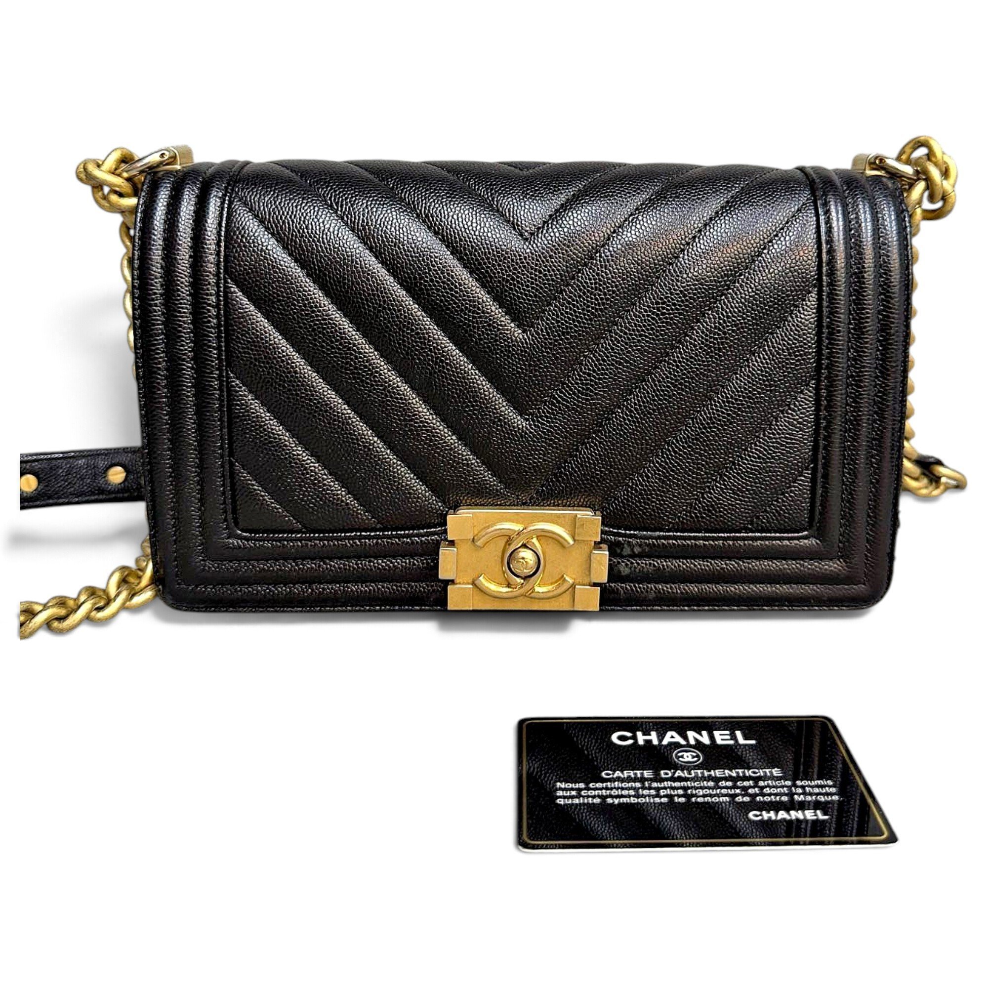 Boy leather crossbody bag