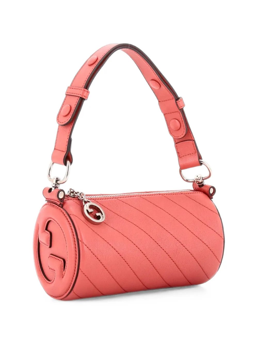Blondie Diagonal Quilted Leather Mini shoulder bag