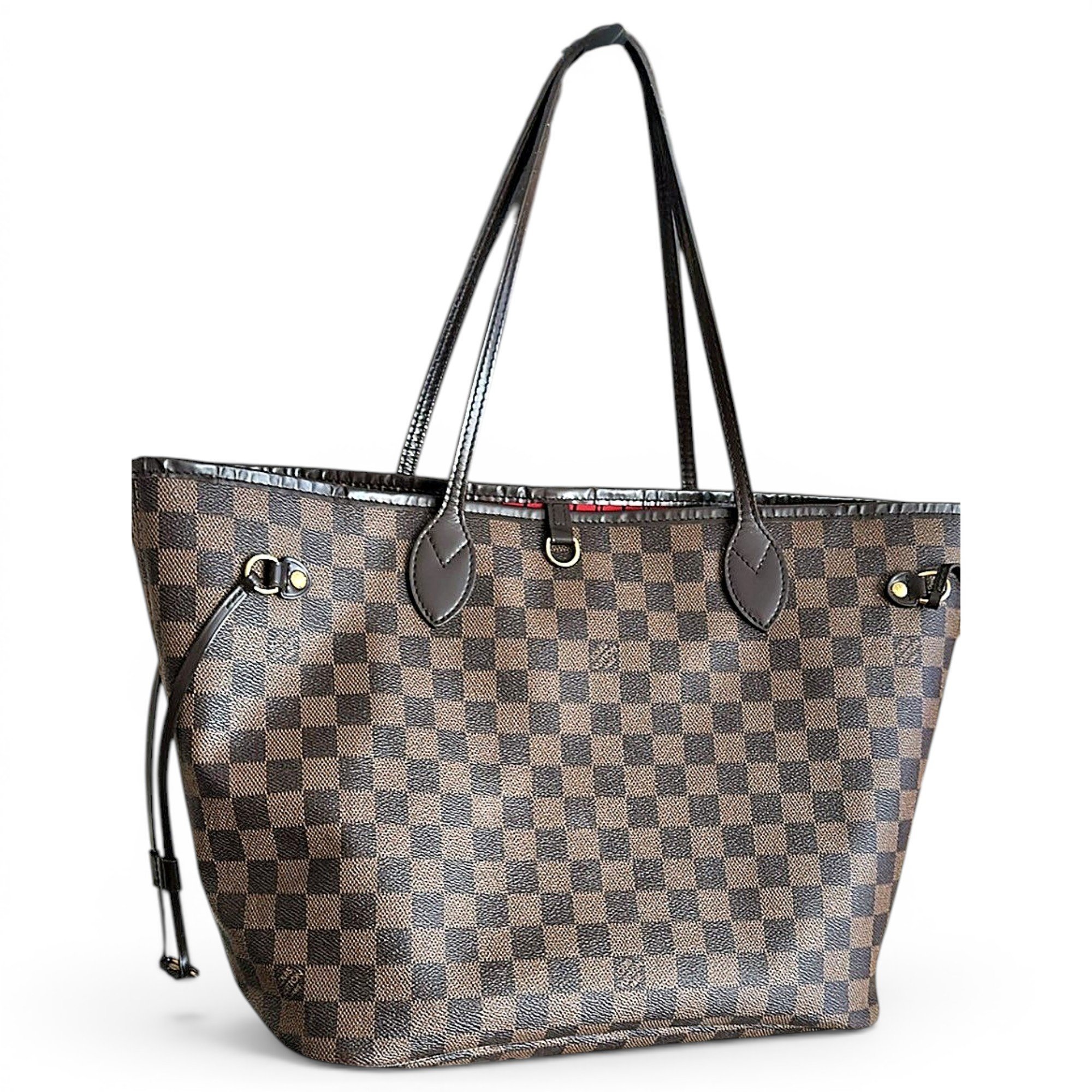 Neverfull leather tote