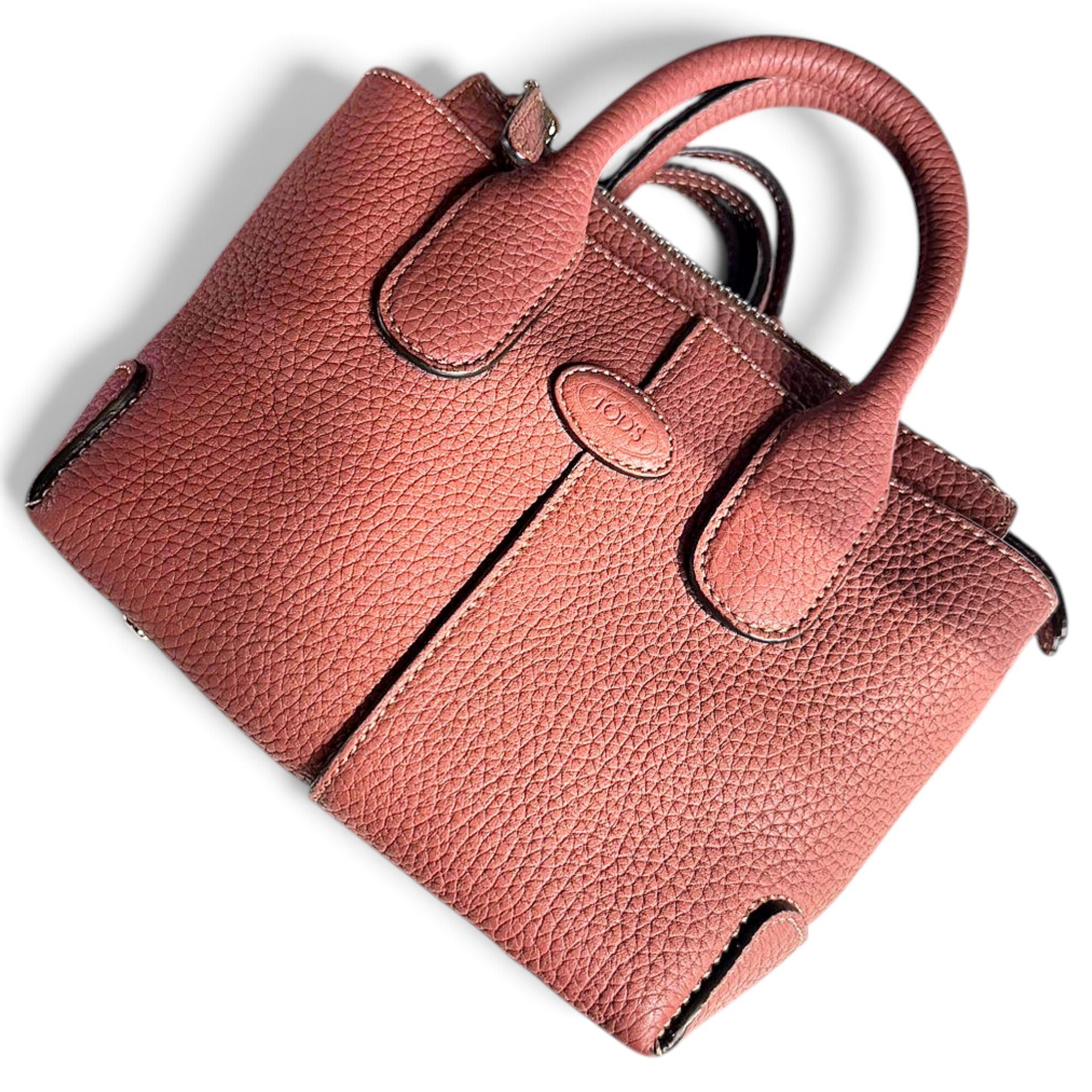 Leather crossbody bag