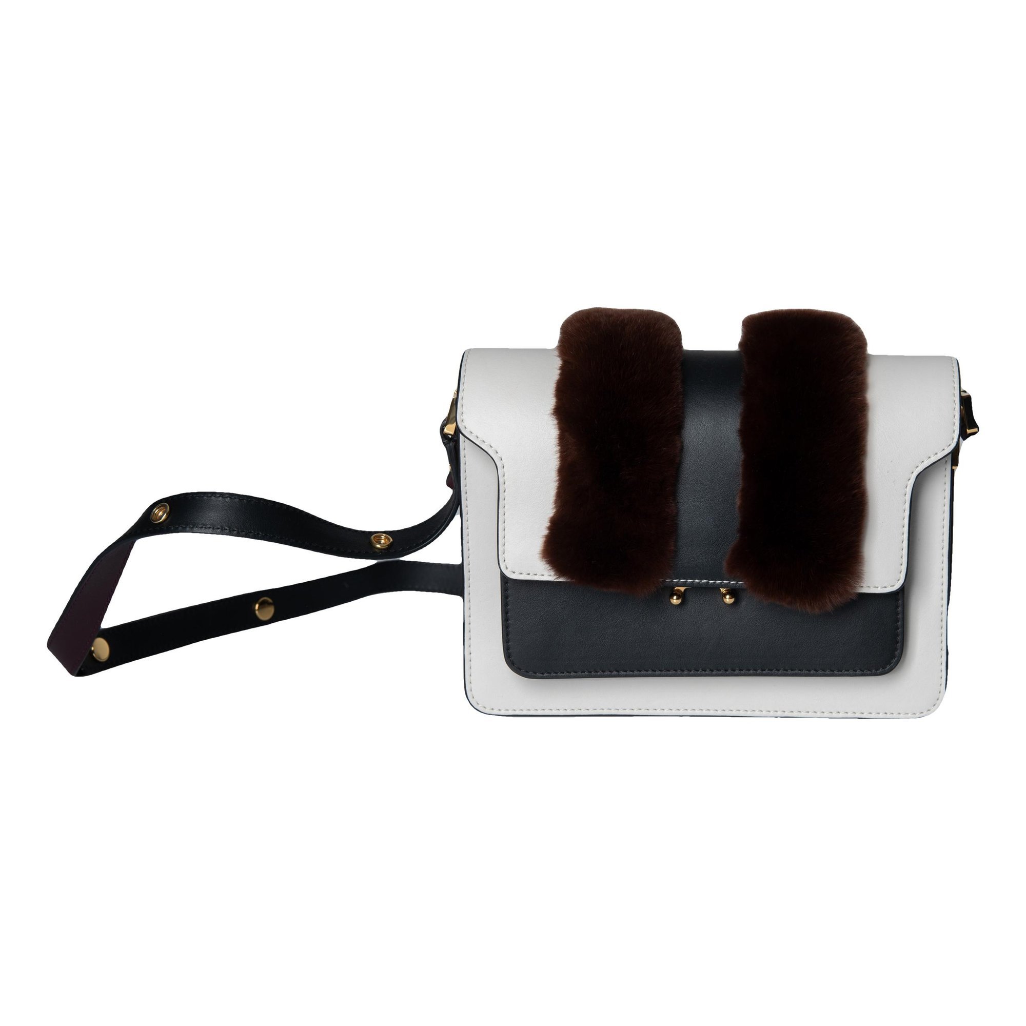 Marni Trunk leather handbag