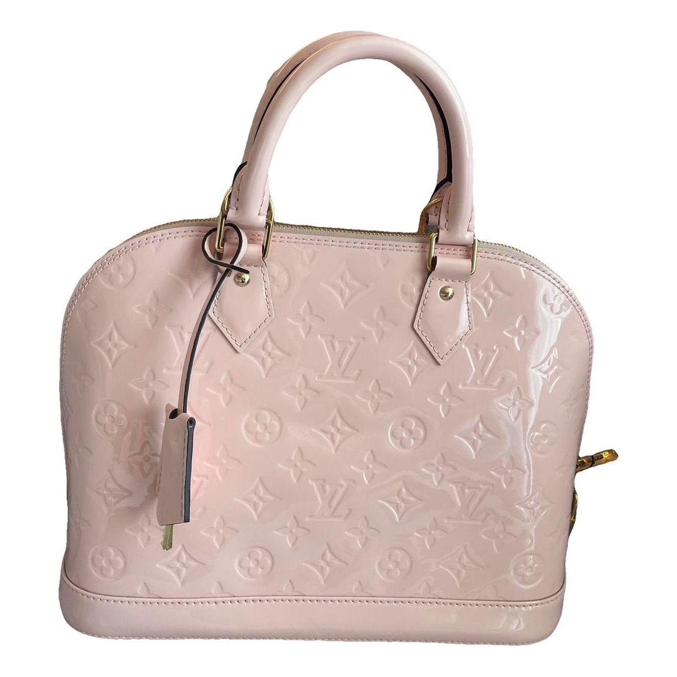 Alma patent leather handbag