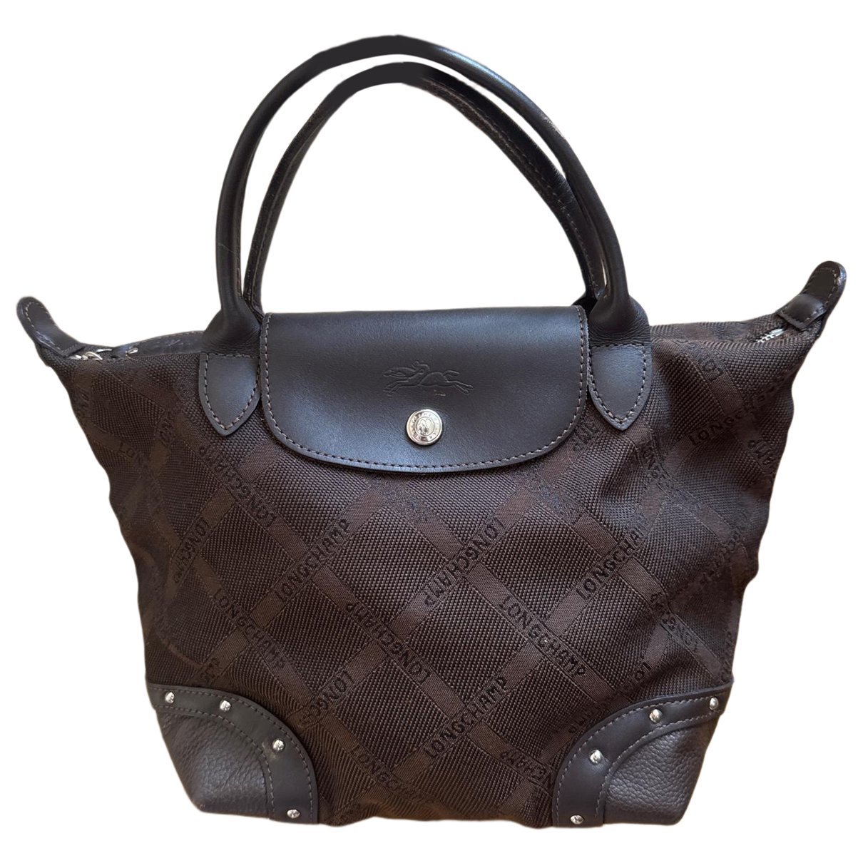 Pliage leather handbag