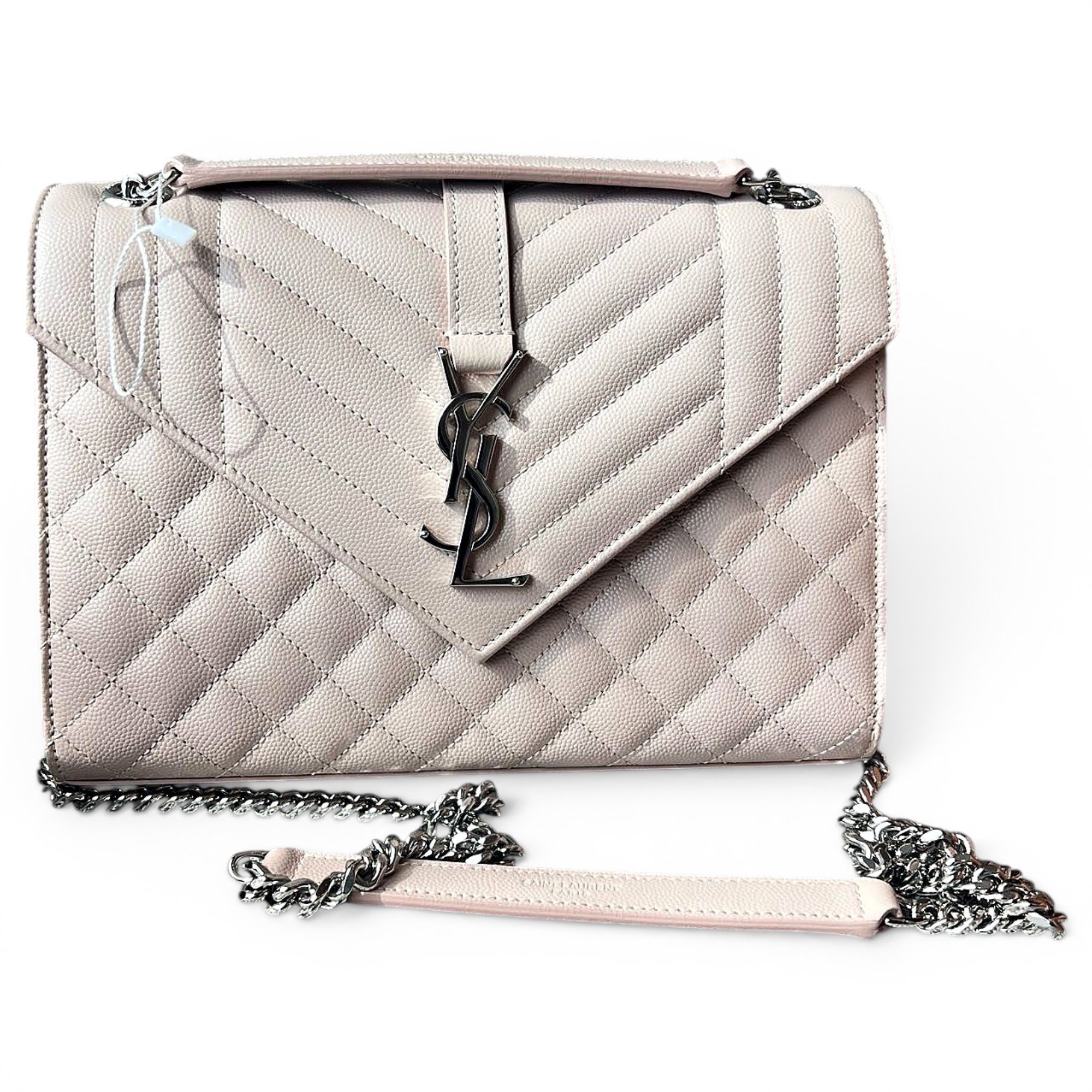 Saint Laurent Envelope leather handbag
