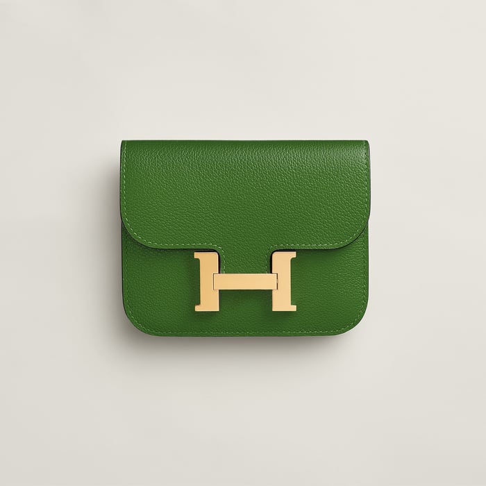 Vert Yucca Constance Slim Wallet